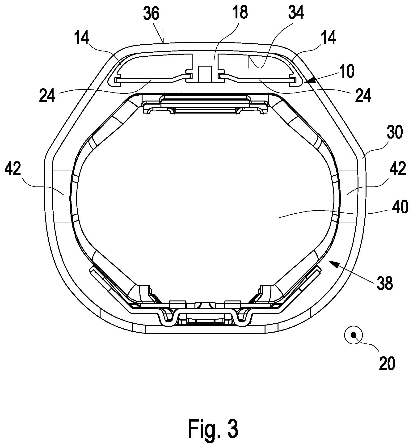 Patent US12325480 Figure 2 – Bicycle frame element