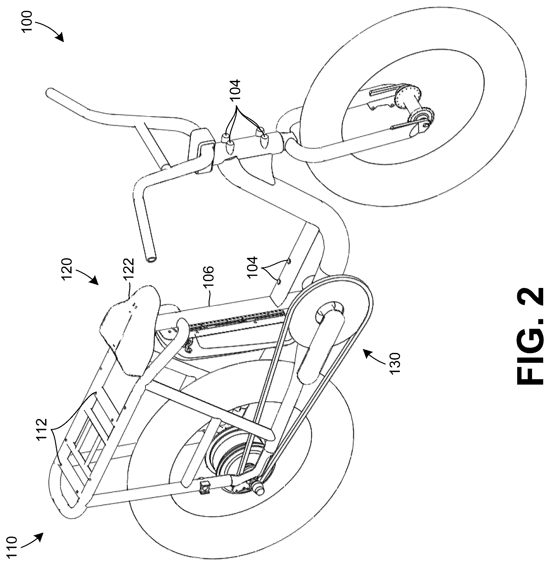 Patent US12325481 — Adjustable seat accessory — Figure 1