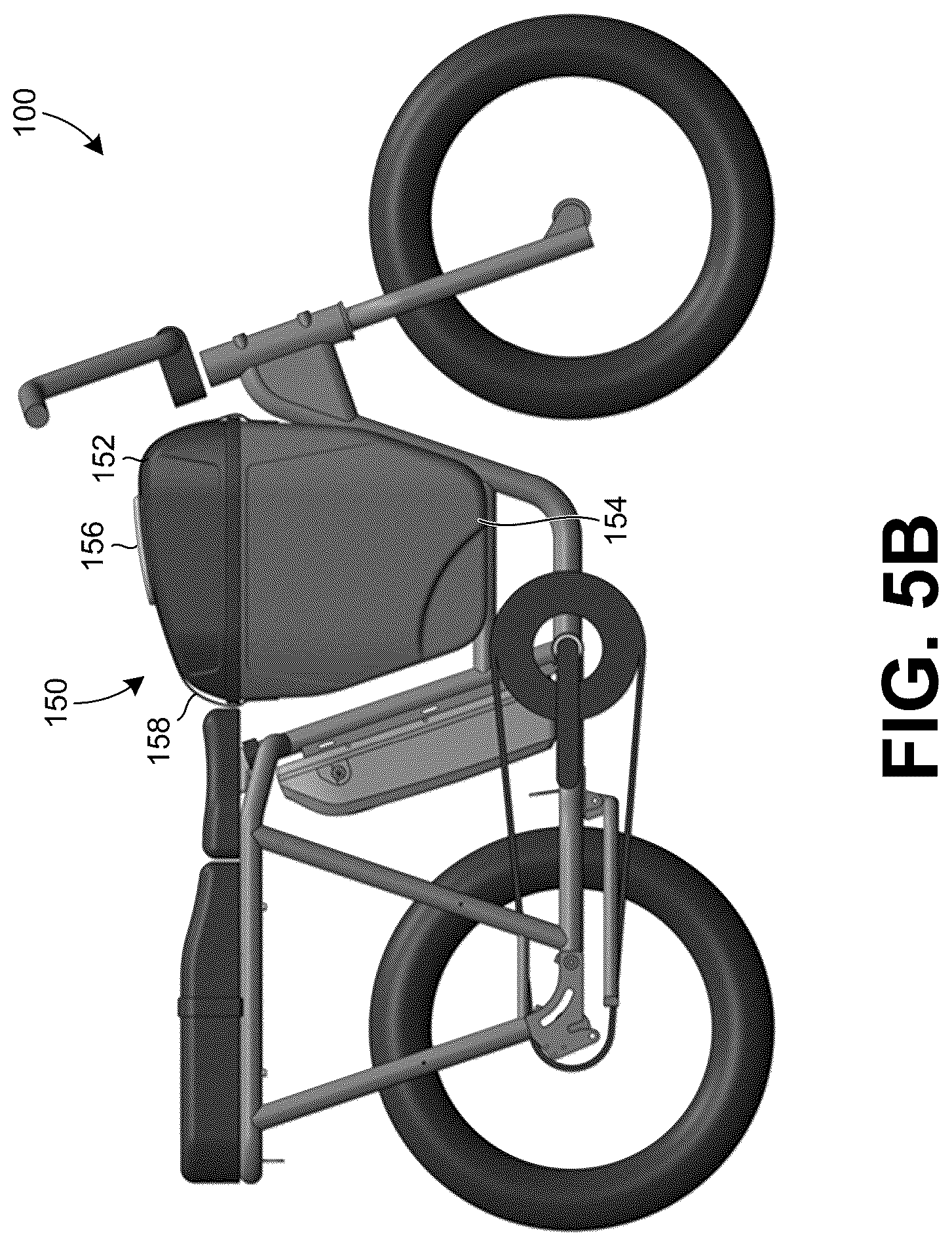 Patent US12325481 Figure 6 – Adjustable seat accessory