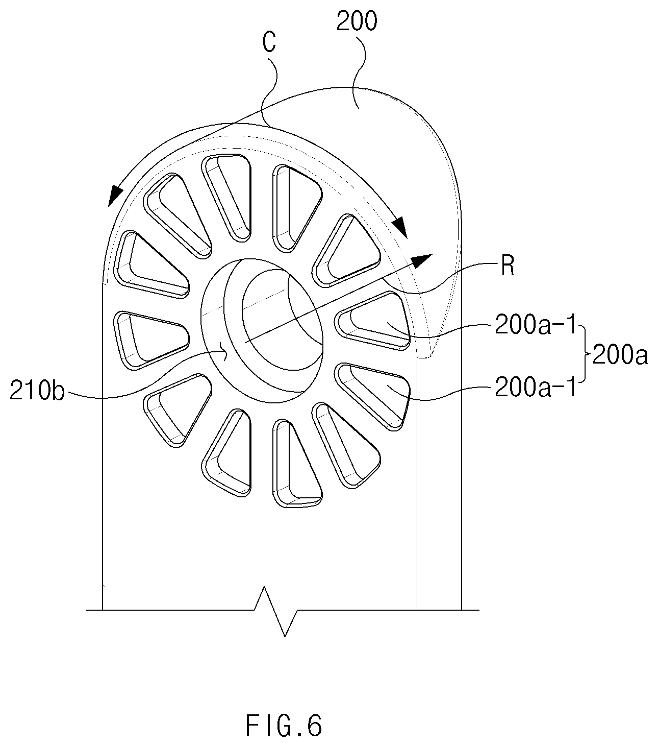Patent US12325482 — Handle device and mobile apparatus including the same — Figure 1