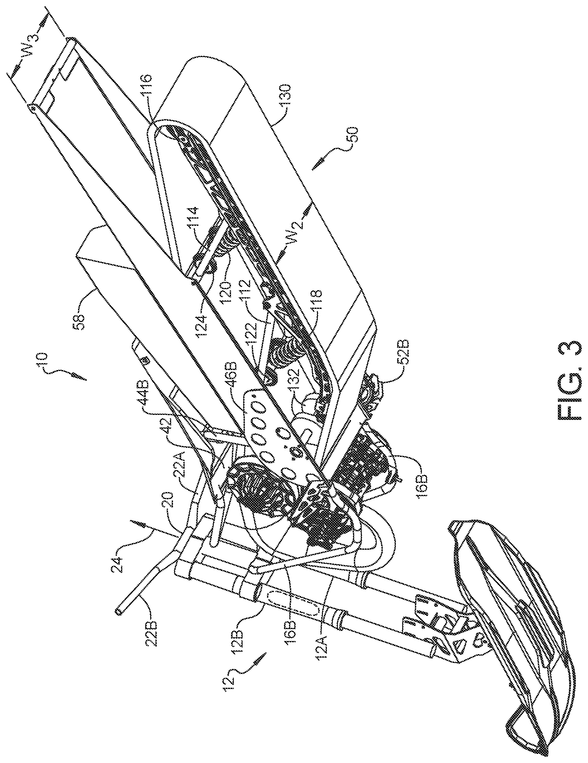 Patent US12325486 Figure 3 – Snow vehicle