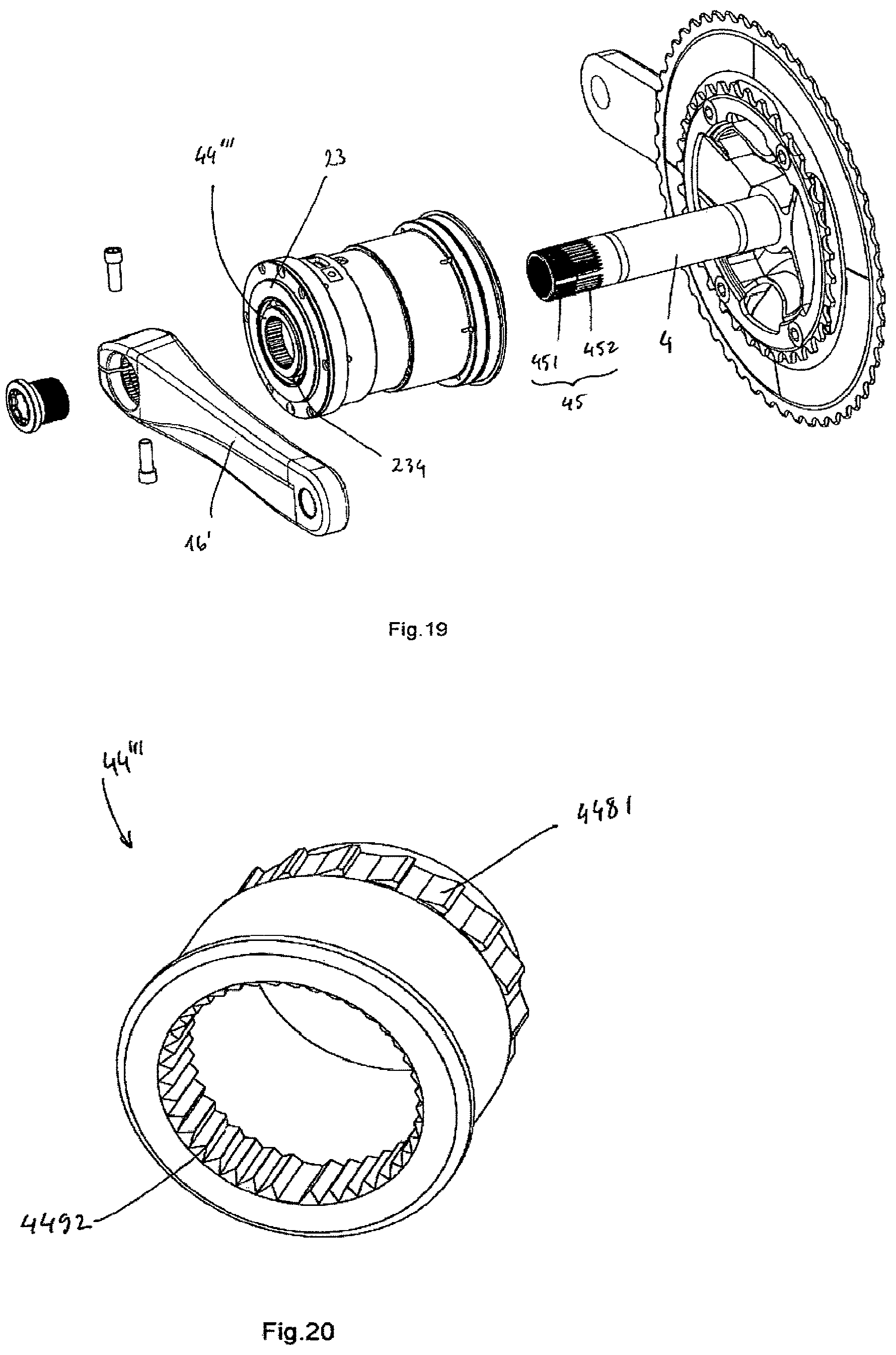 Patent US12325488 Figure 12 – Electric assist device for a bicycle