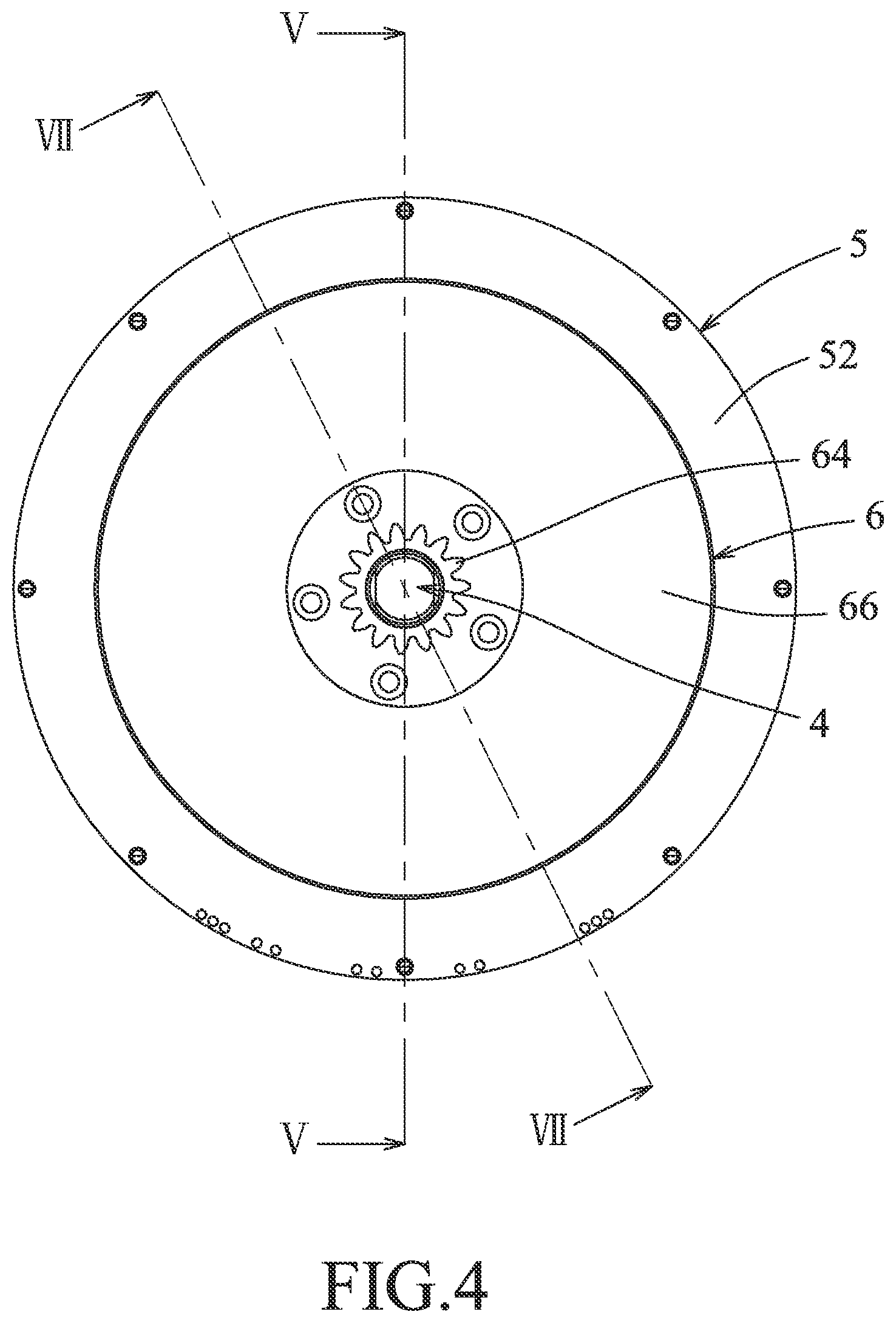 Patent US12325490 Figure 4 – Wheel hub motor