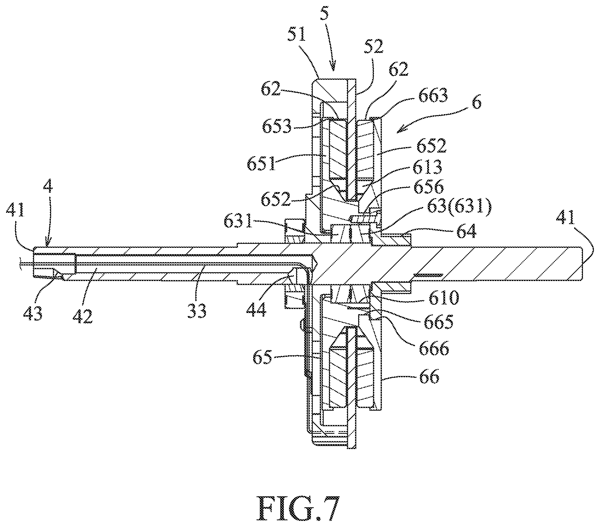 Patent US12325490 Figure 7 – Wheel hub motor
