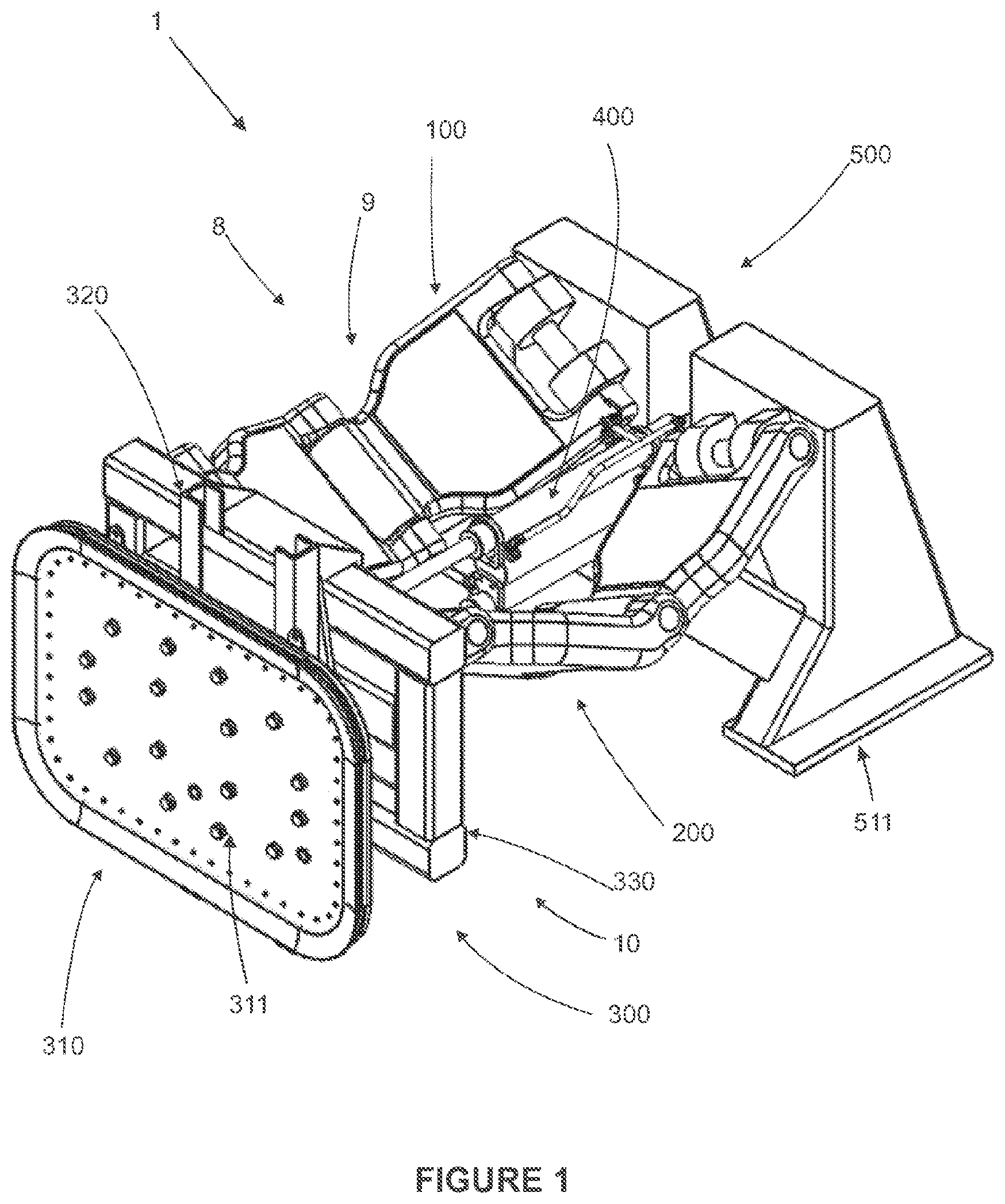 Patent US12325494 Figure 1 – Mooring robot