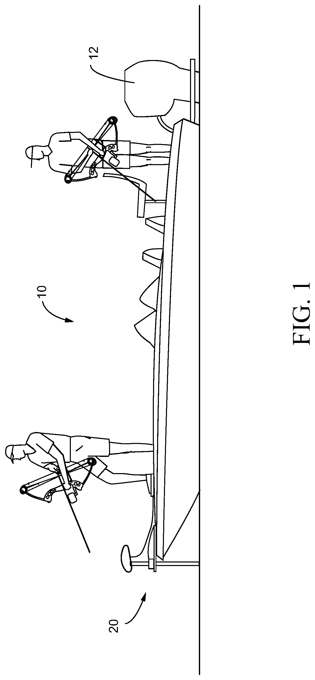 Patent US12325500 Figure 1 – Alternating current boat propulsion system