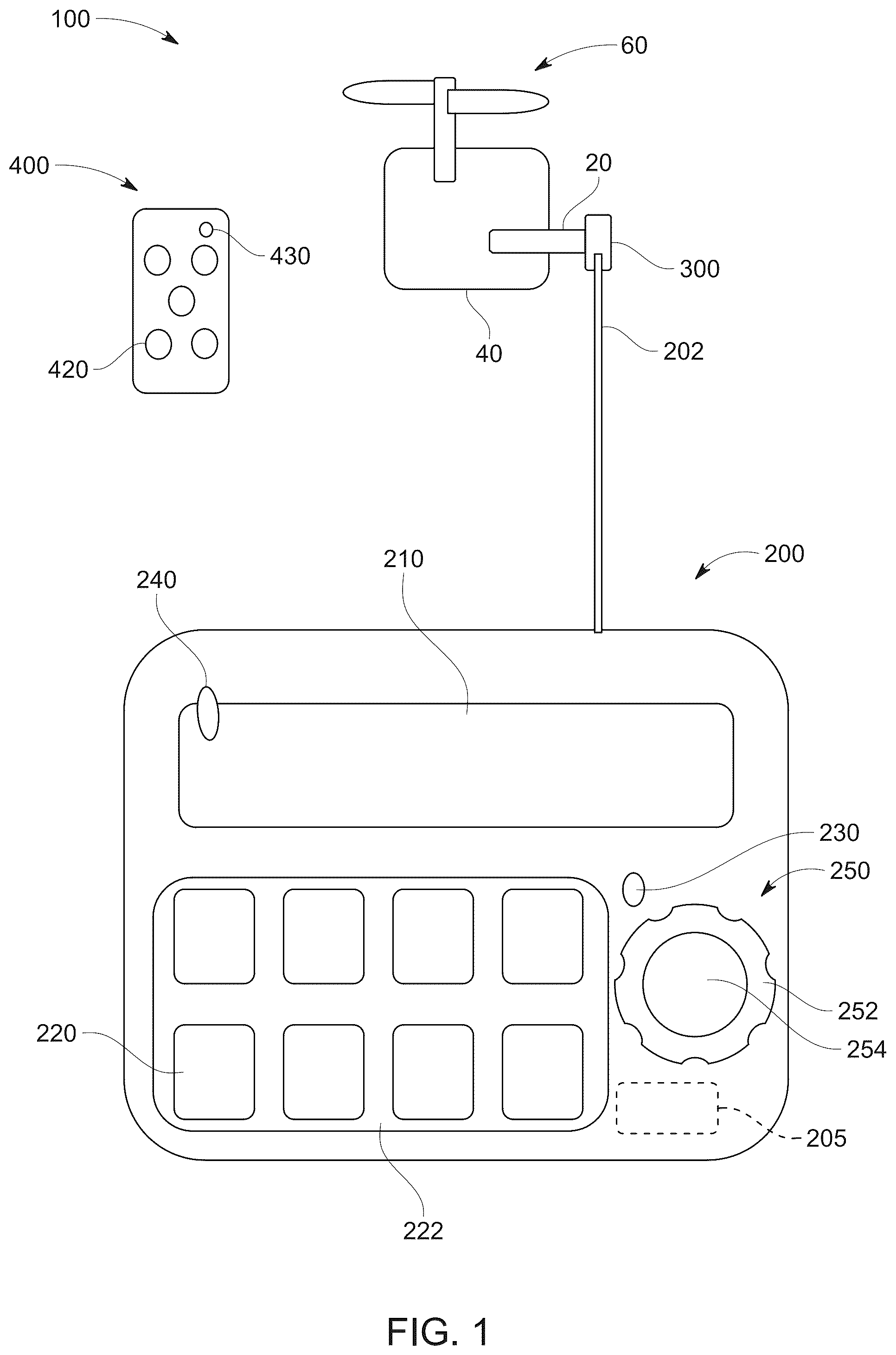 Patent US12325502 — Robotic-throttle control of a fishing vessel — Figure 1