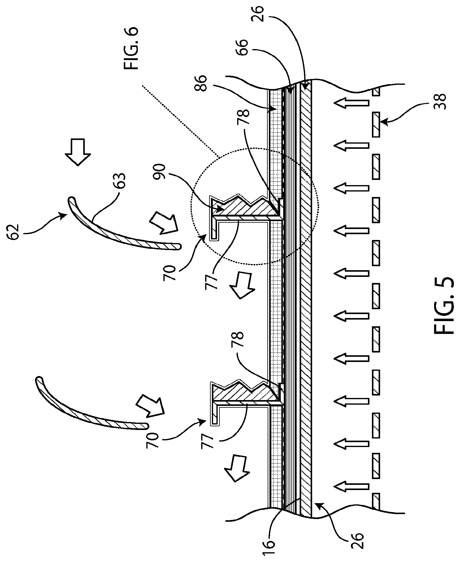 Patent US12325506 Figure 5 – System for fusing thermoplastic composite structures