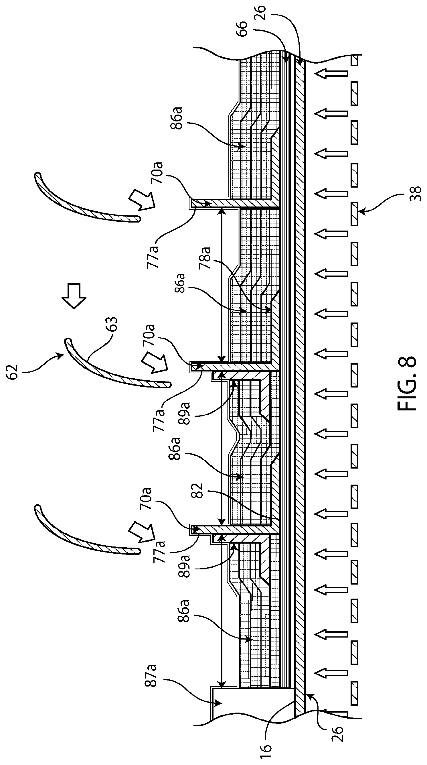 Patent US12325506 Figure 8 – System for fusing thermoplastic composite structures