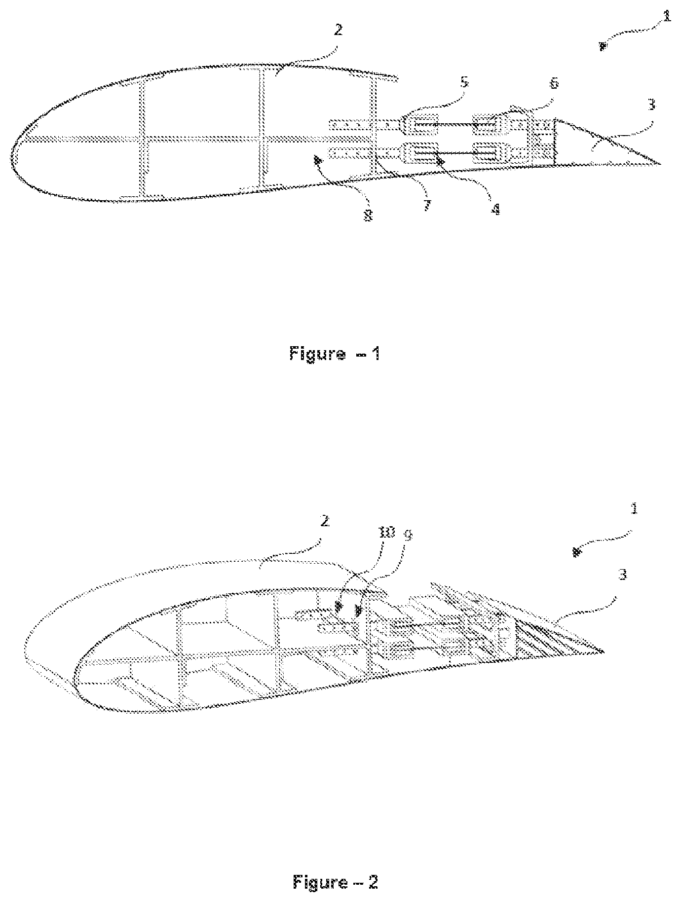 Patent US12325508 Figure 1 – Control surface system