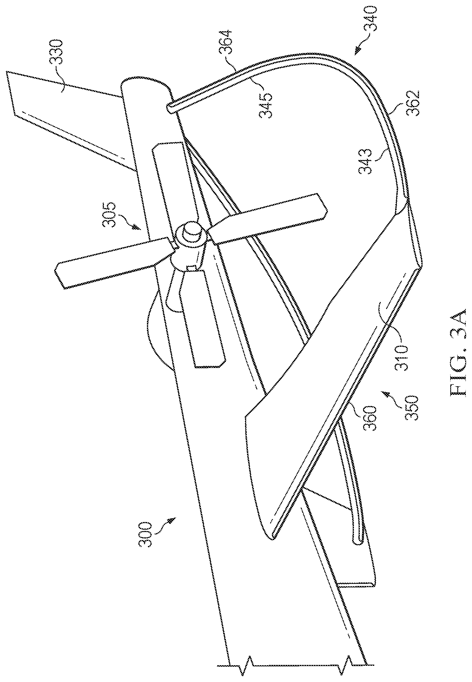 Patent US12325514 Figure 6 – LED tail rotor safety and status indication lighting system