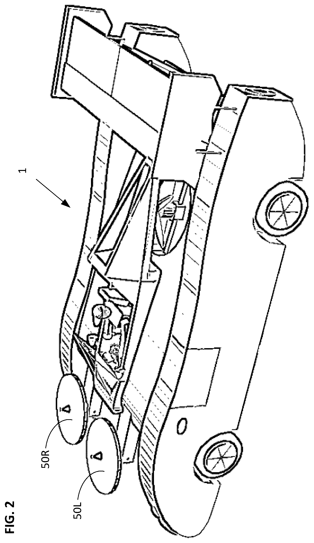 Patent US12325515 Figure 2 – Wingless VTOL flying land vehicle