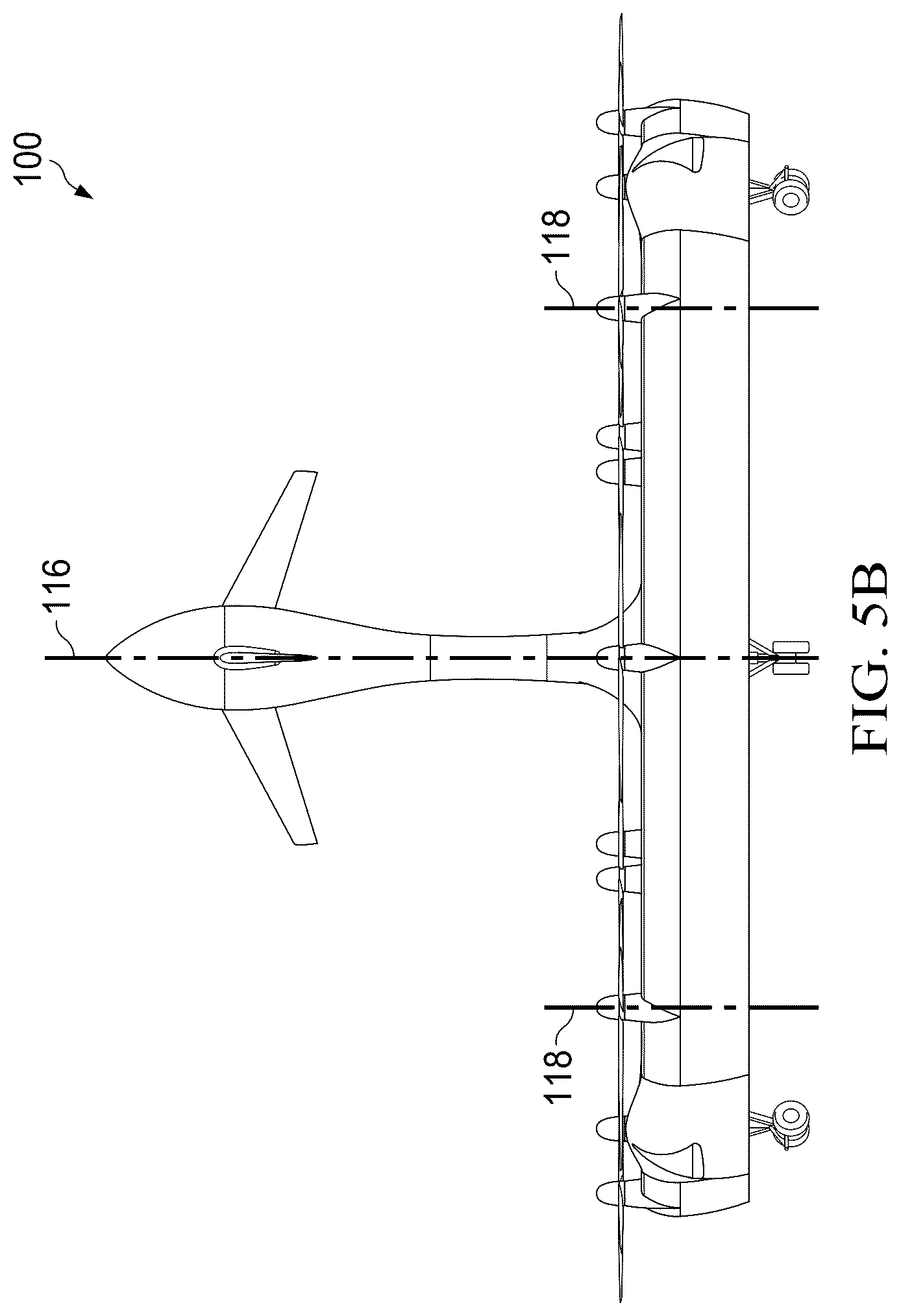 Patent US12325516 Figure 6 – Distributed propulsion system