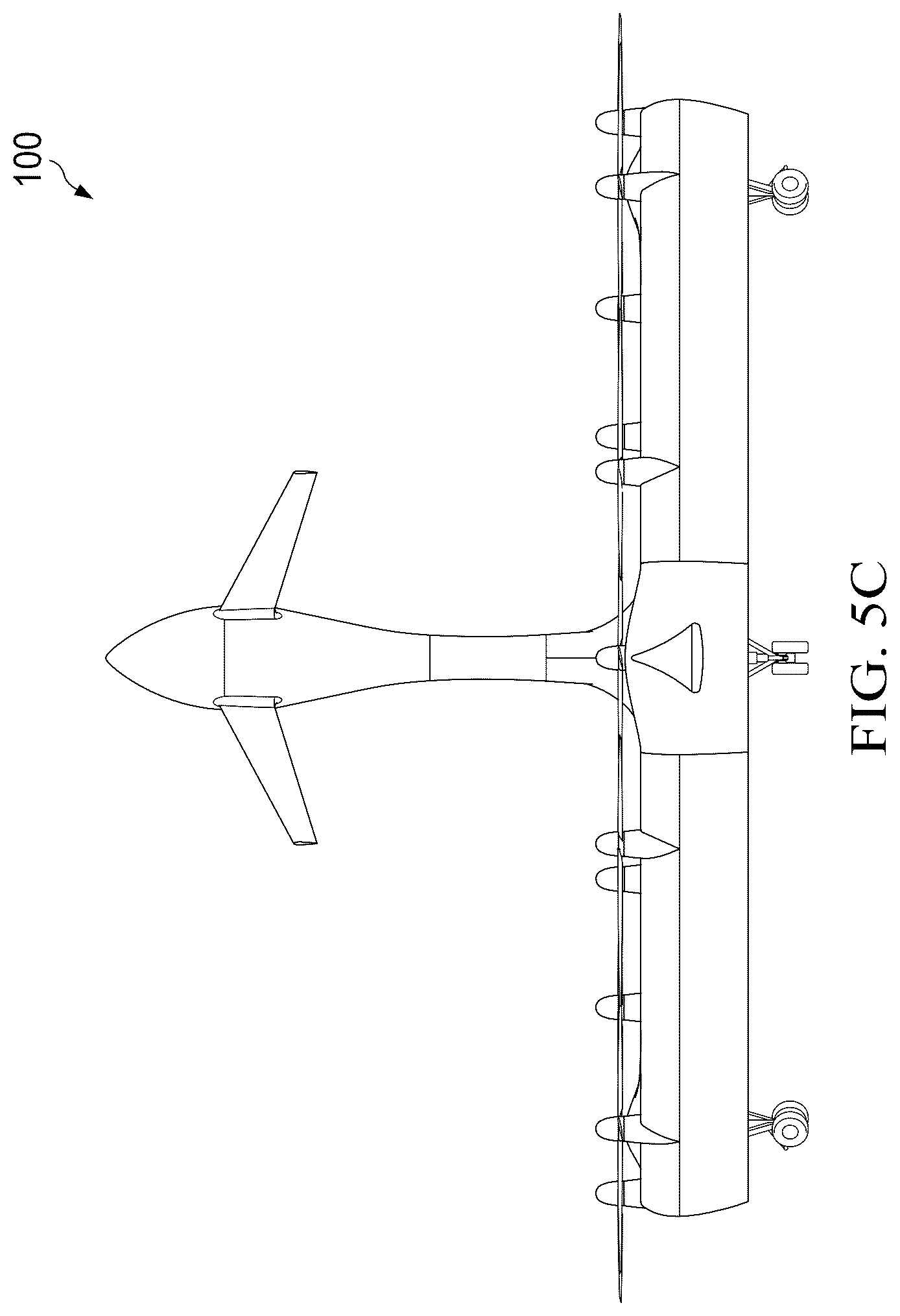 Patent US12325516 Figure 7 – Distributed propulsion system