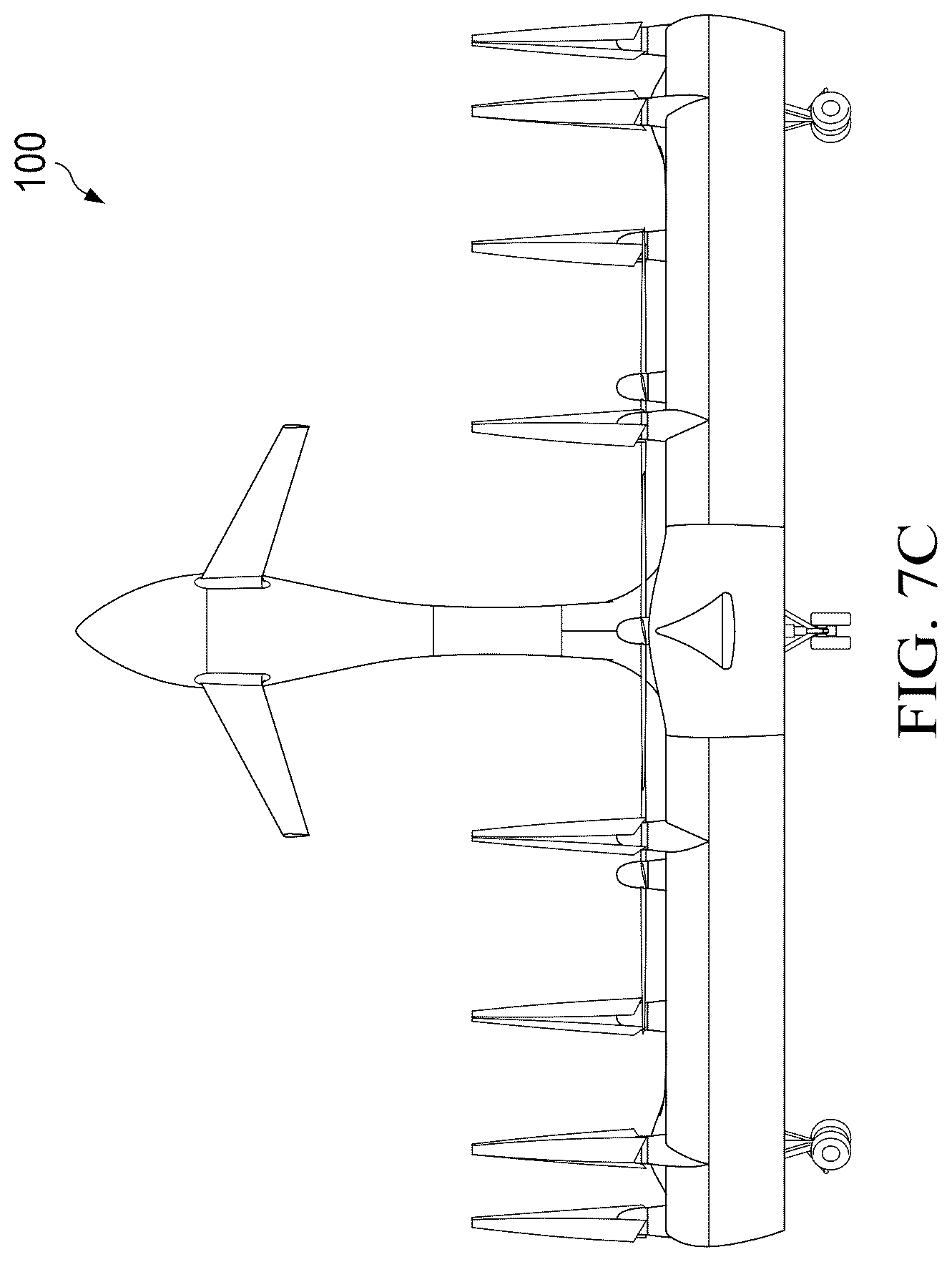 Patent US12325516 Figure 17 – Distributed propulsion system