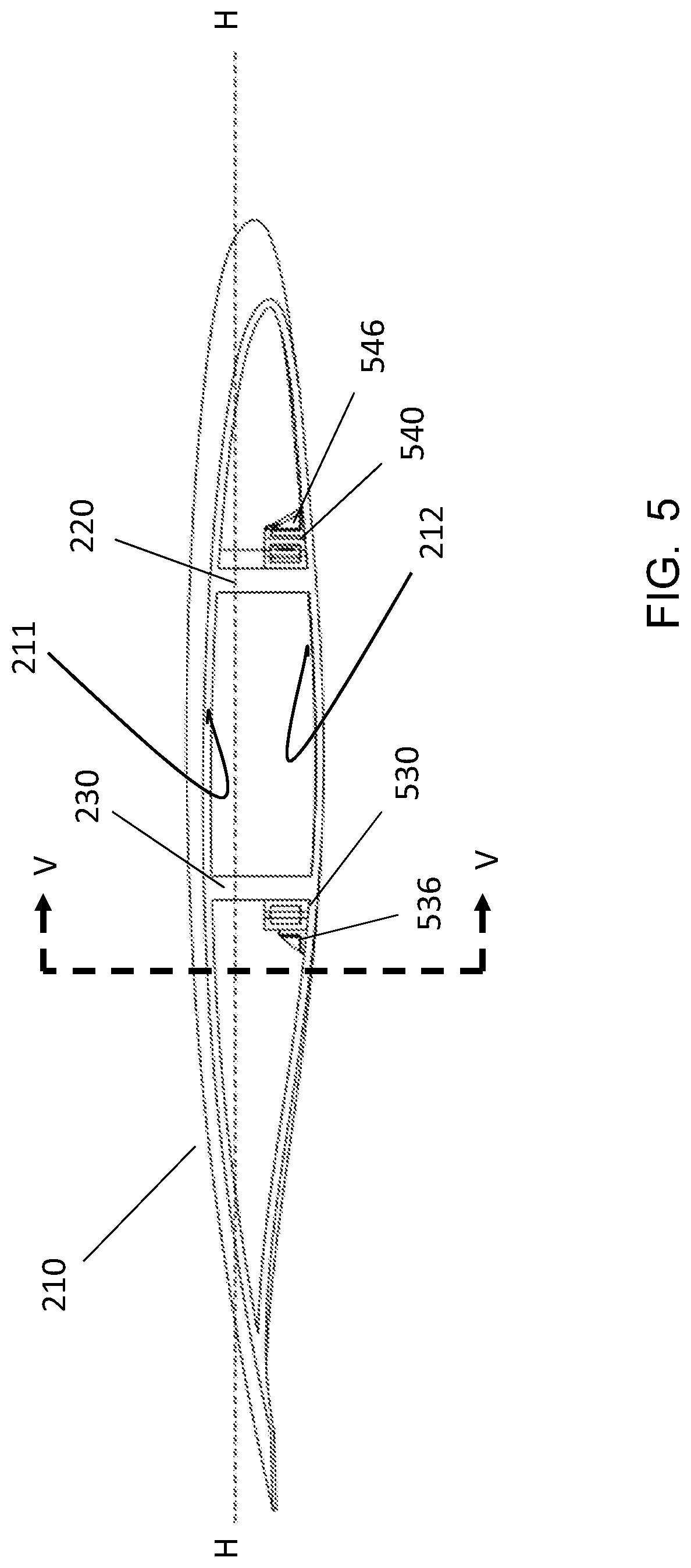 Patent US12325518 Figure 5 – Moveable wing tip arrangements