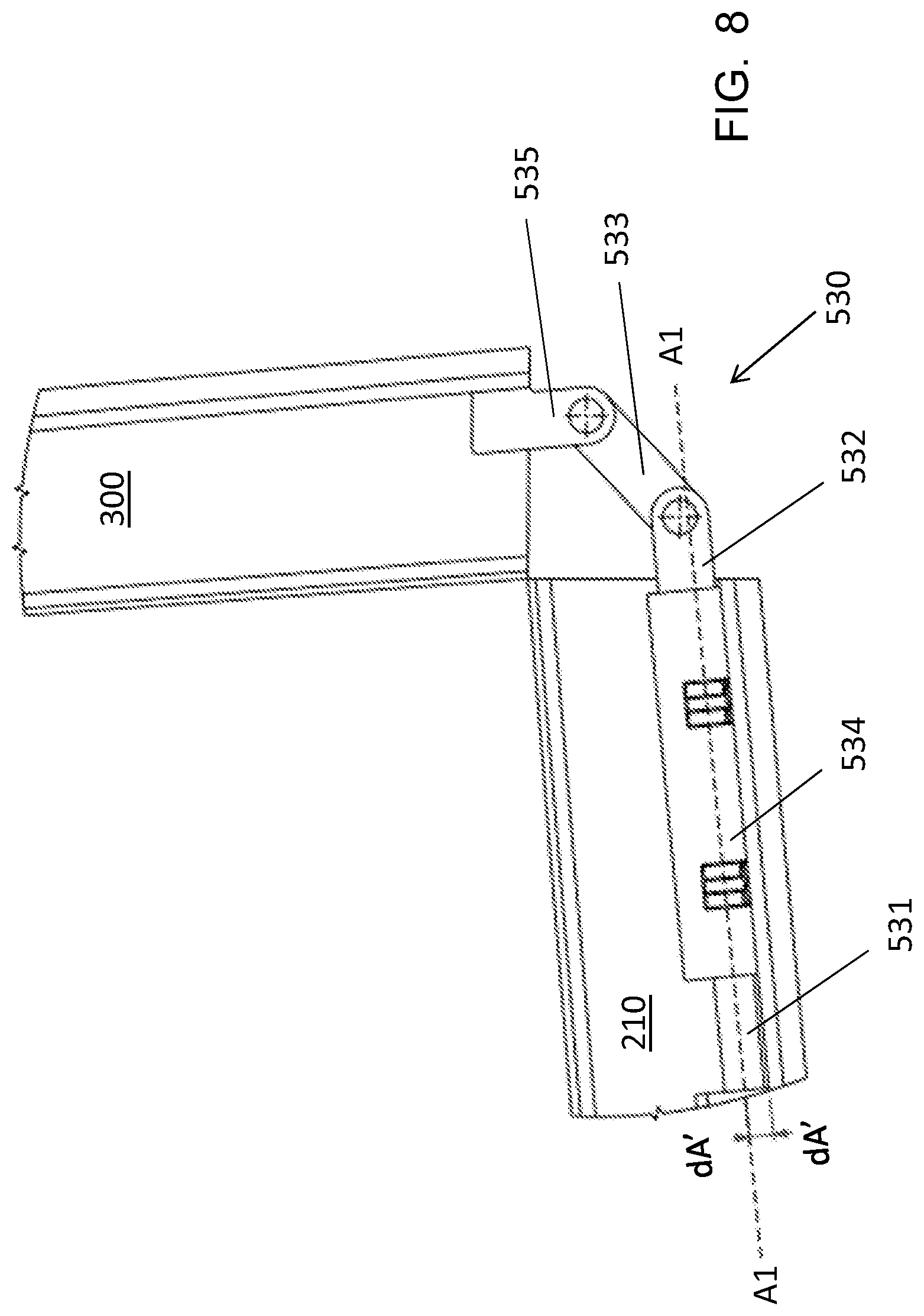 Patent US12325518 Figure 8 – Moveable wing tip arrangements