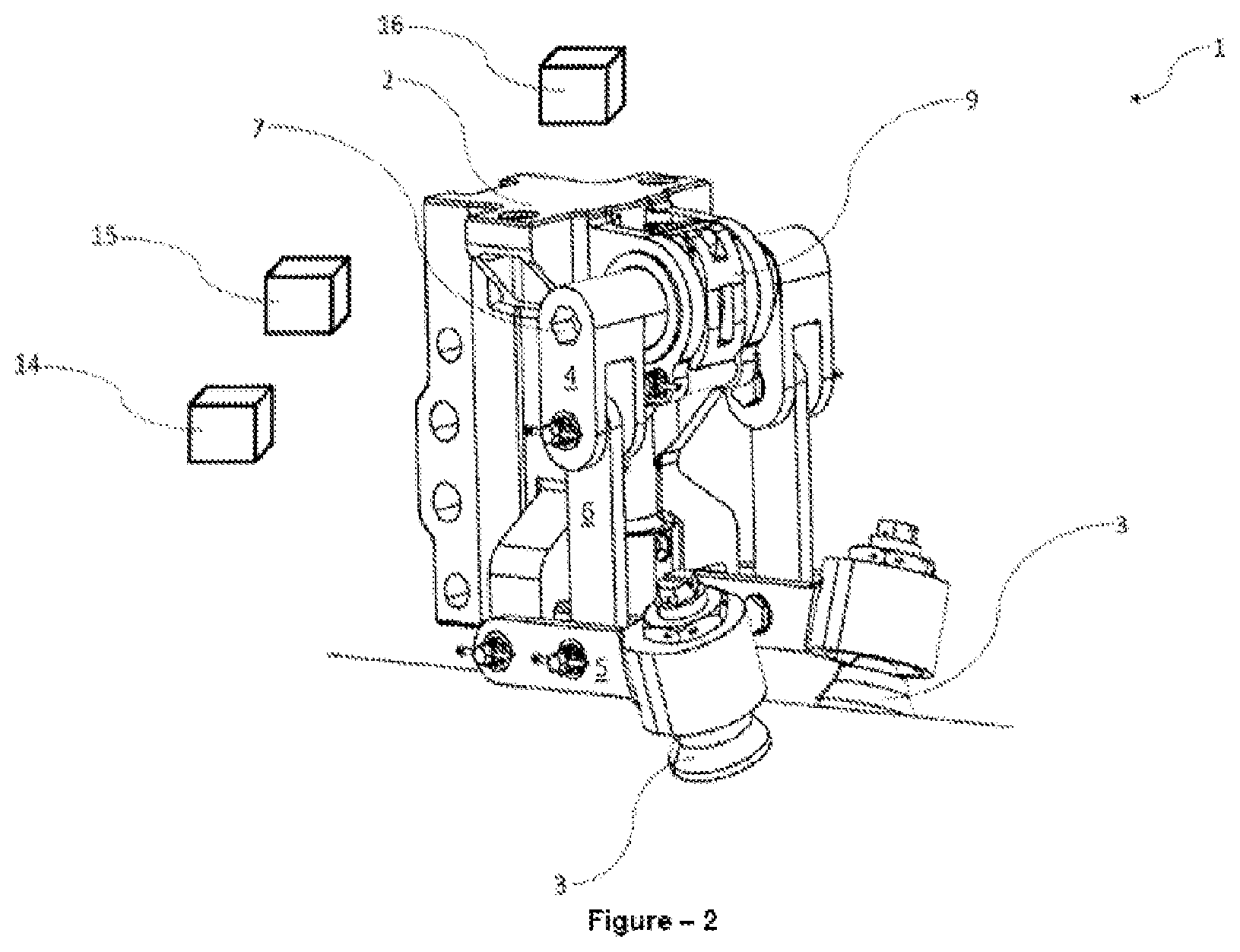 Patent US12325520 Figure 2 – Ammunition support system