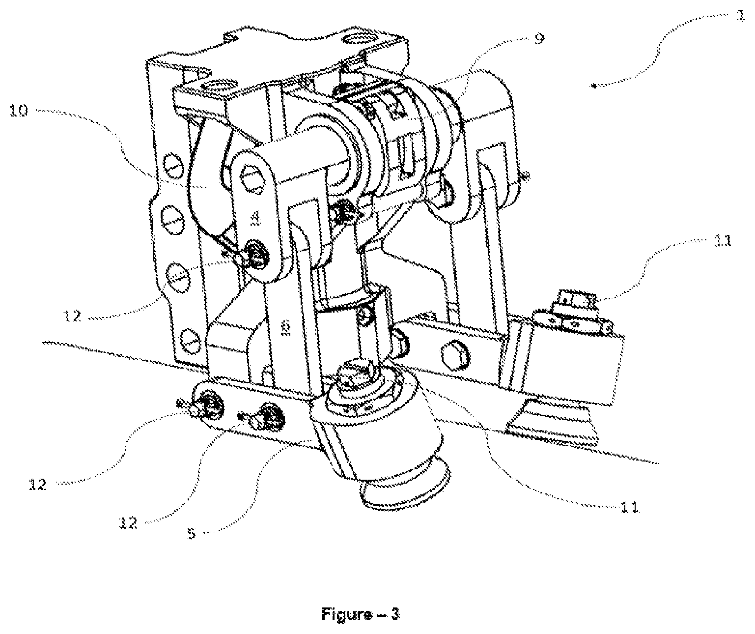 Patent US12325520 Figure 3 – Ammunition support system