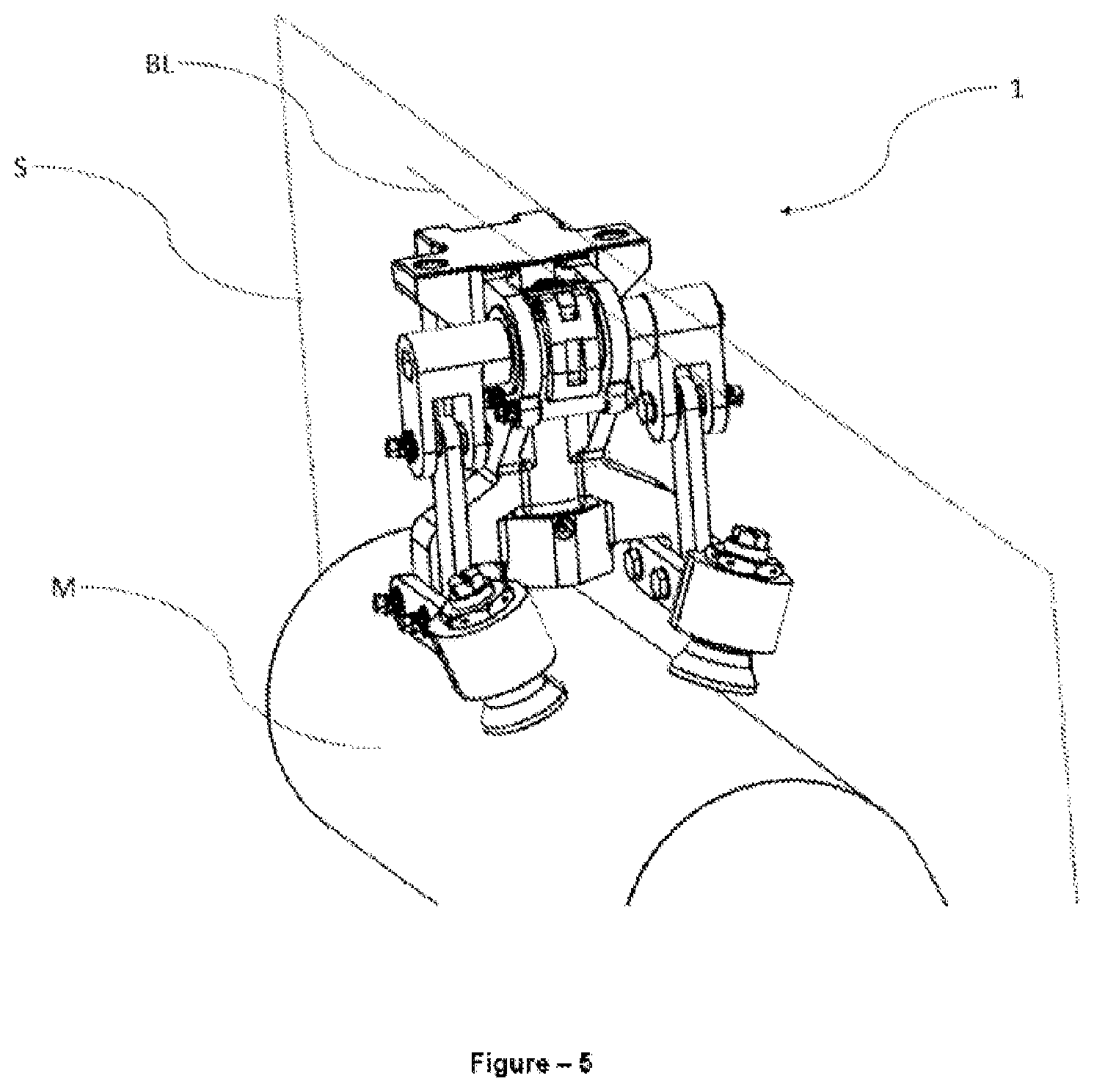 Patent US12325520 Figure 5 – Ammunition support system