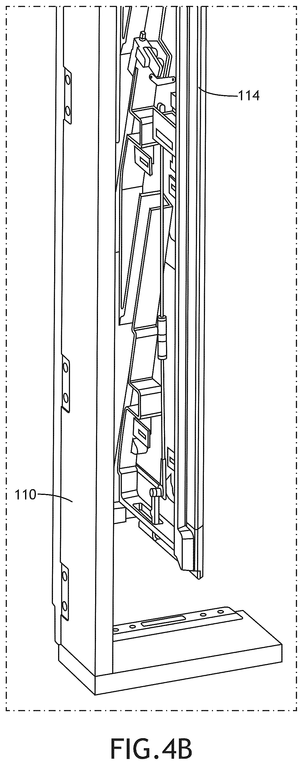 Patent US12325522 Figure 5 – Movable wall section for reduced mobility passenger access