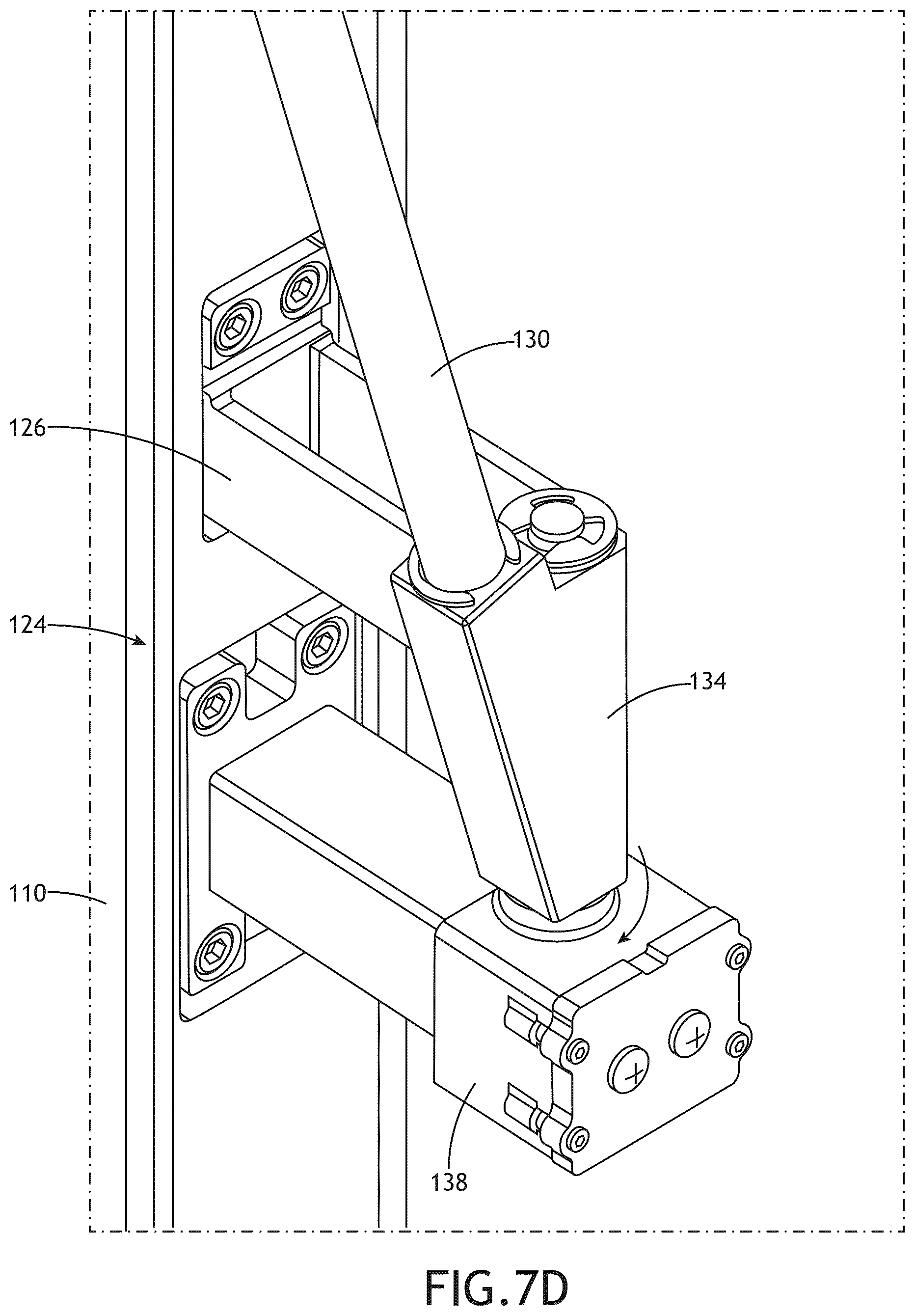 Patent US12325522 Figure 11 – Movable wall section for reduced mobility passenger access