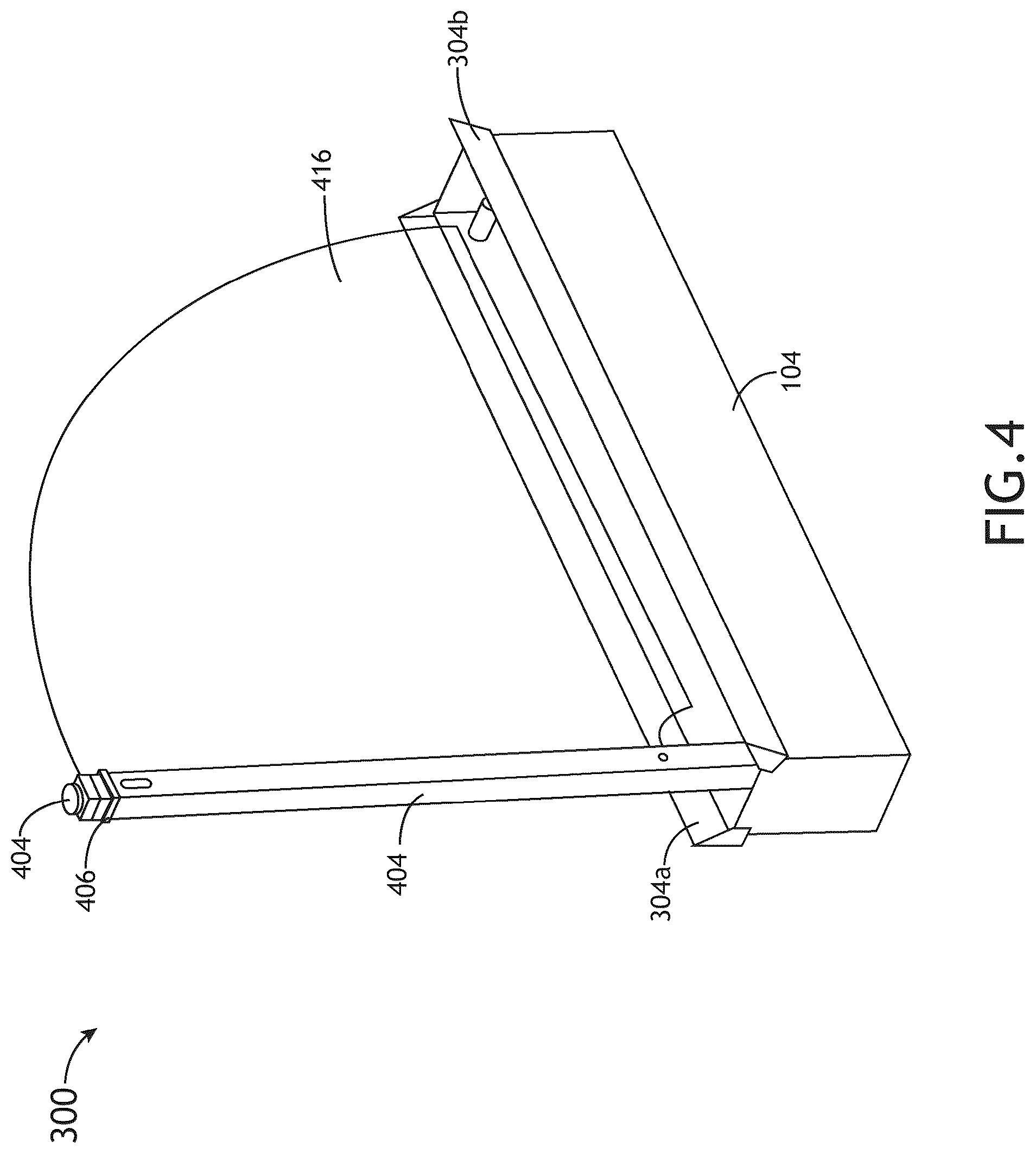 Patent US12325523 Figure 6 – Self-disinfecting portable physical partitions for aircraft interiors