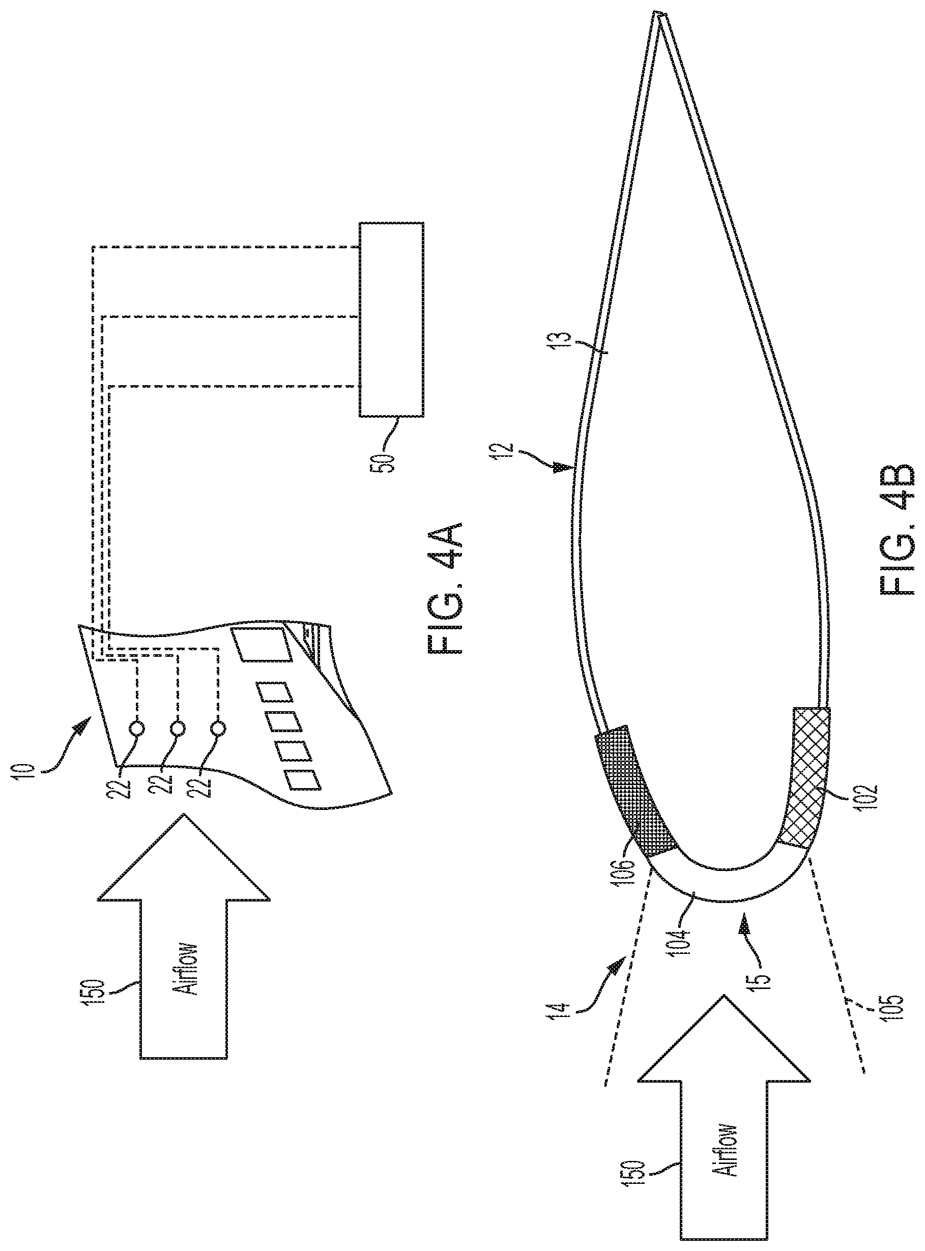 Patent US12325524 Figure 4 – Adjustable ice protection system parting strip