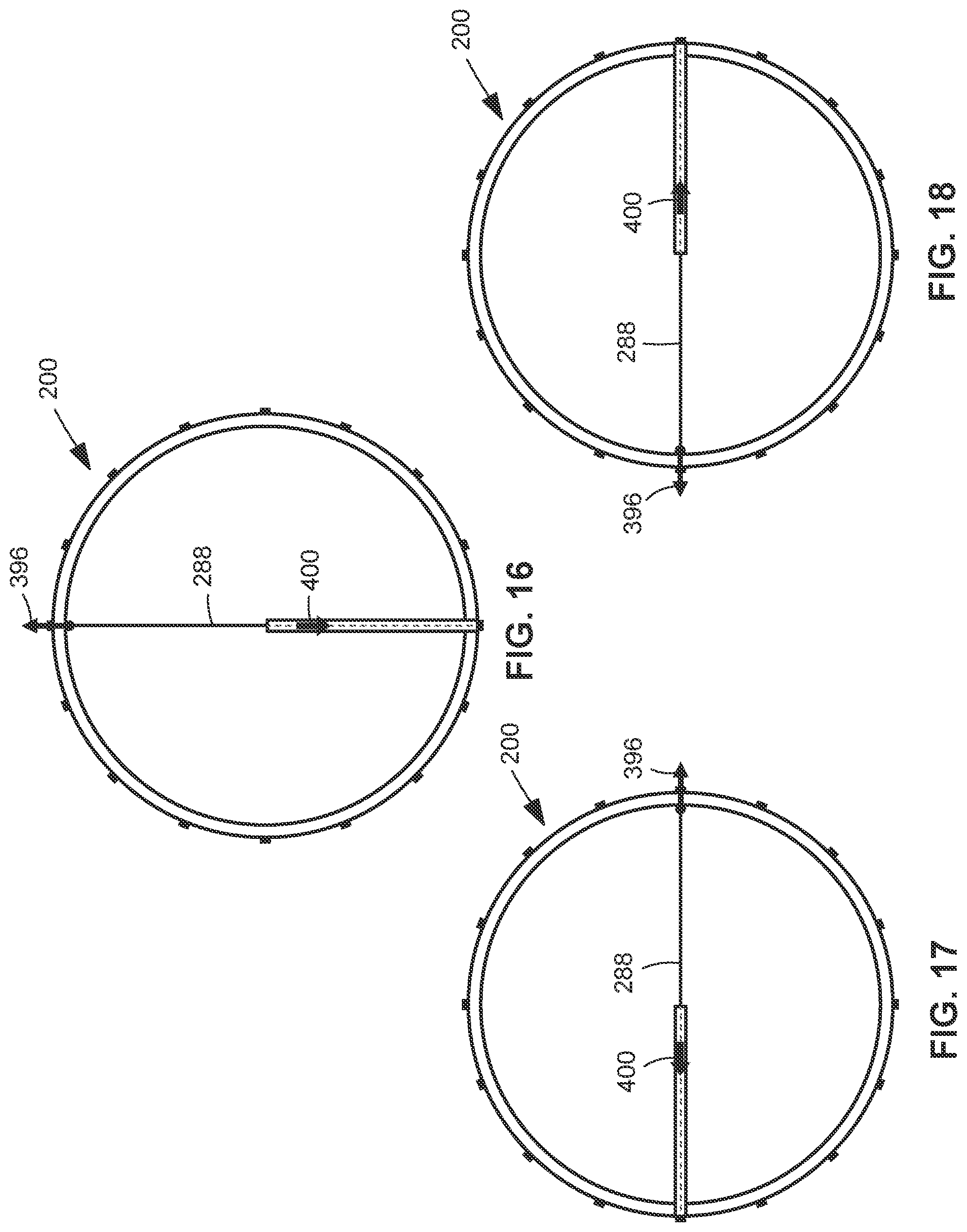 Patent US12325529 Figure 10 – System and method of controlling the deflections of a pressure tank mounted within a vacuum tank