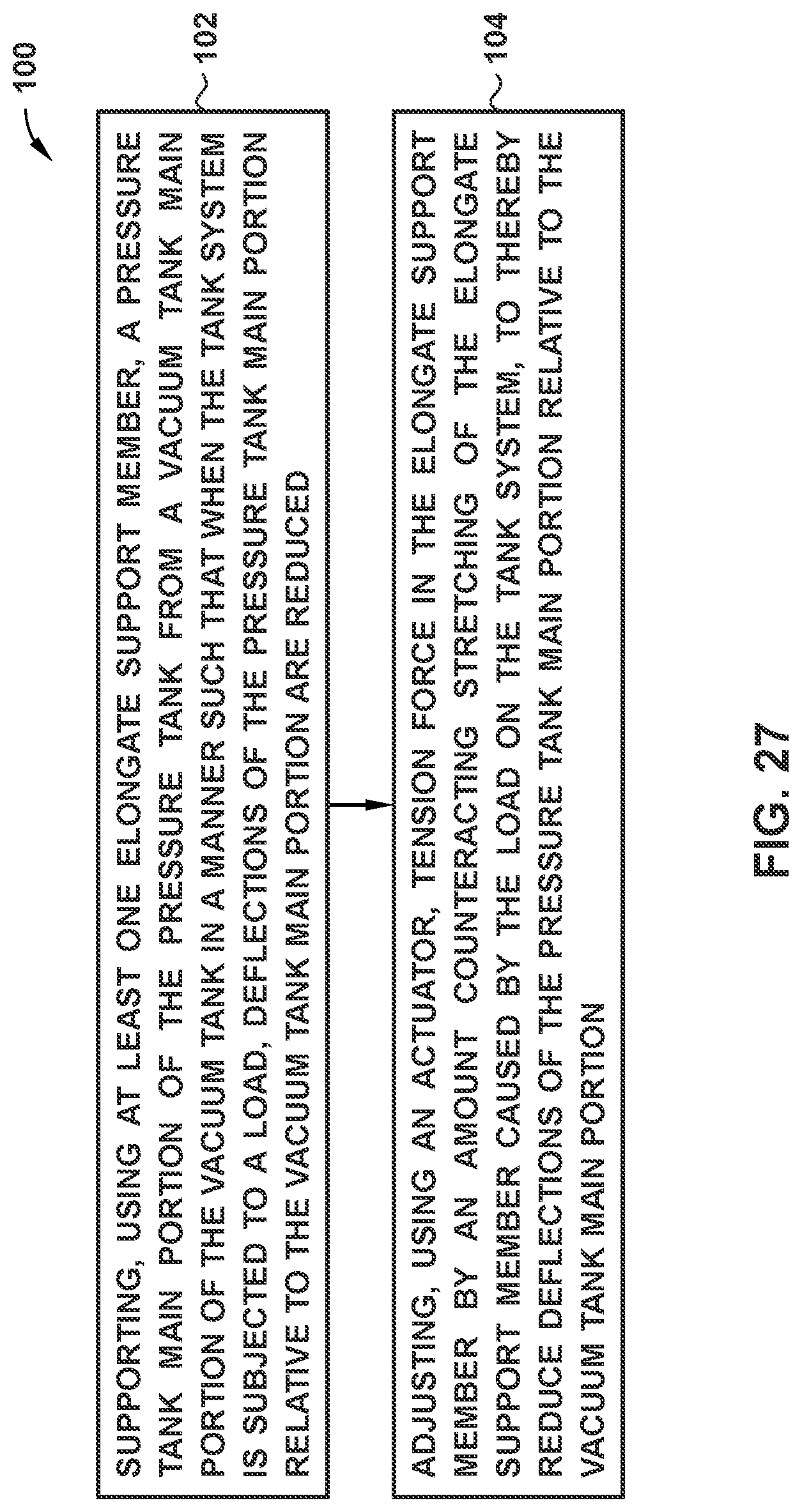 Patent US12325529 Figure 17 – System and method of controlling the deflections of a pressure tank mounted within a vacuum tank