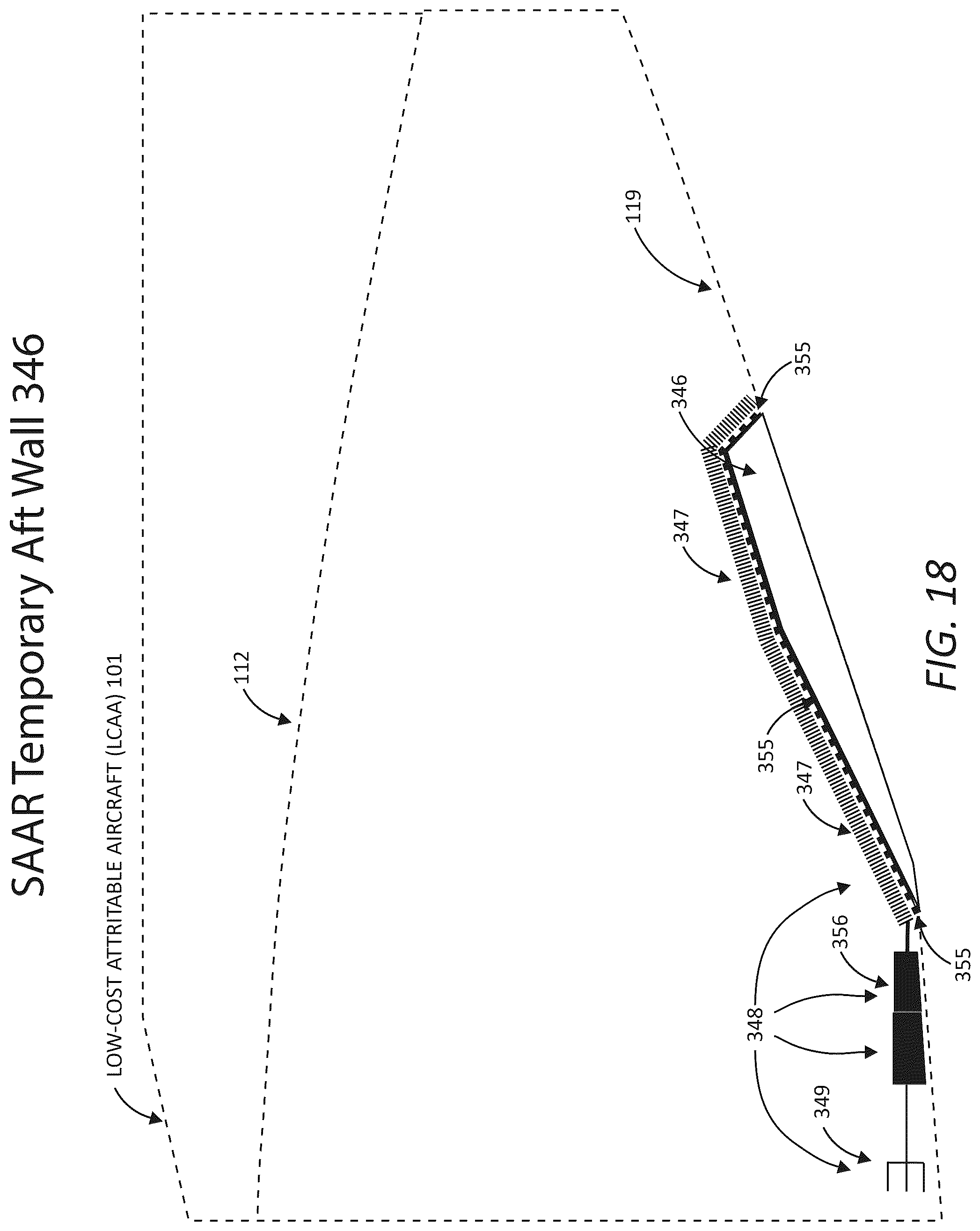 Patent US12325530 Figure 16 – Aircraft performance modification system that provides and controls systems settings that provision proactive, precise, and rapid control of aircraft center-of-gravity locations, flight control positions, power settings, lift, drag, performance, maneuverability, stability, and controllability
