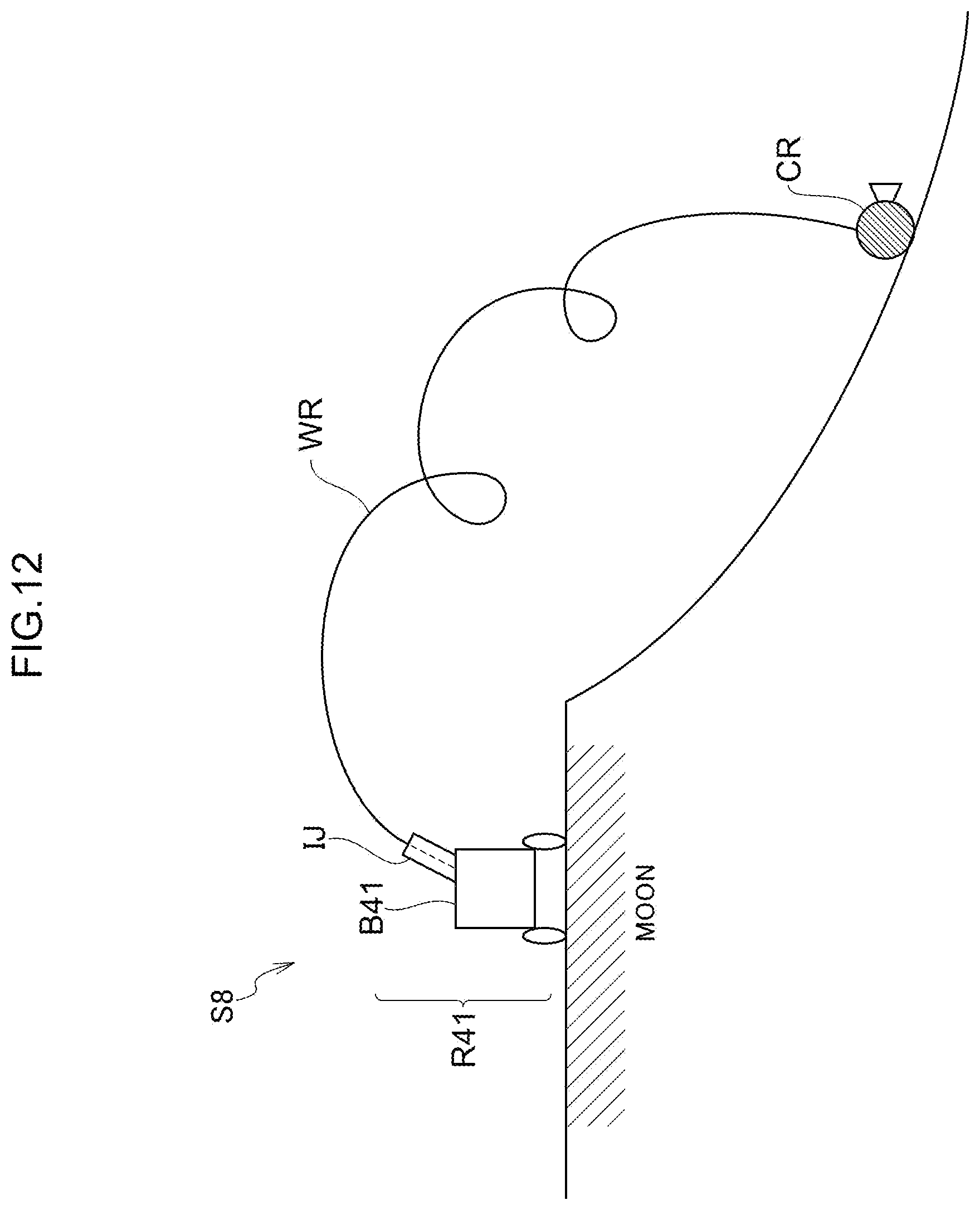 Patent US12325539 Figure 12 – Exploration method, exploration system, space probe, hydrogen supply method, and image processing method