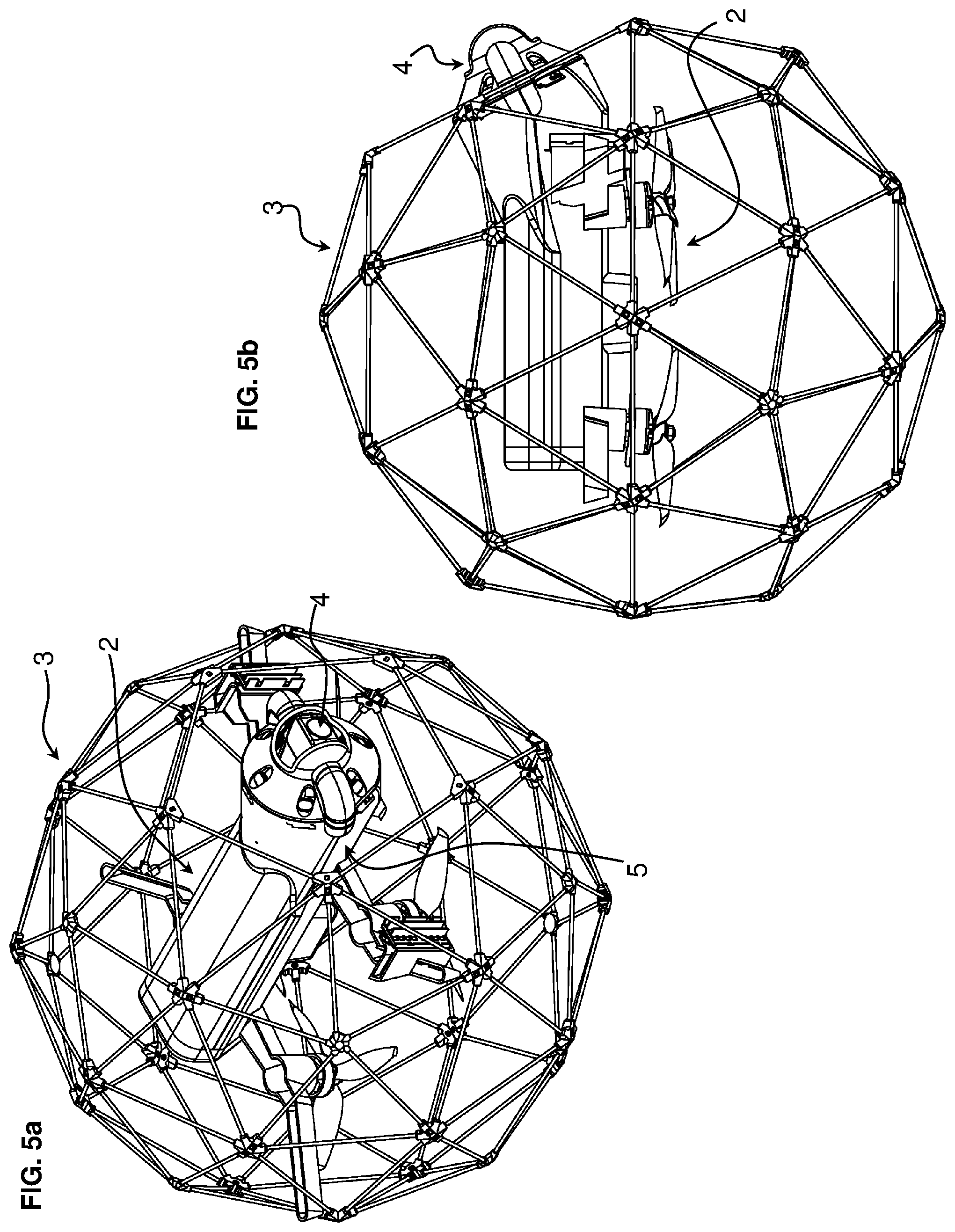 Patent US12325542 Figure 7 – UAV with protective outer cage