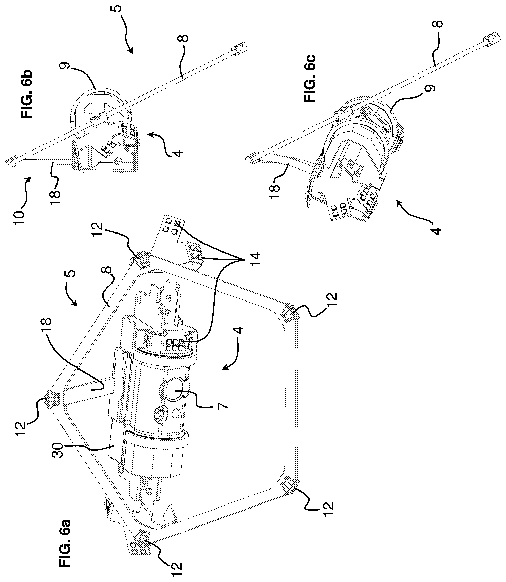 Patent US12325542 Figure 8 – UAV with protective outer cage