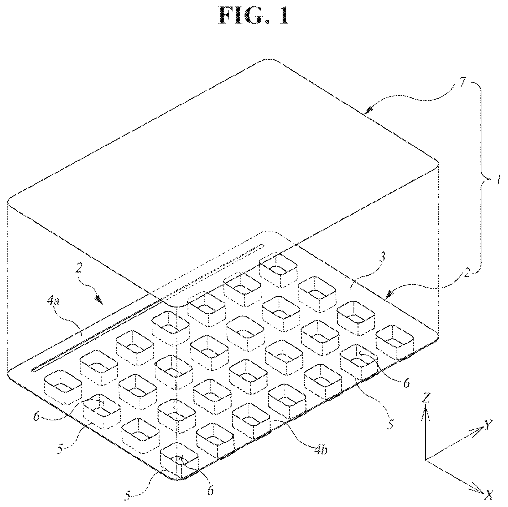 Patent US12325544 Figure 1 – Cover attachment unit for blister pack and blister packing apparatus for drugs, comprising same