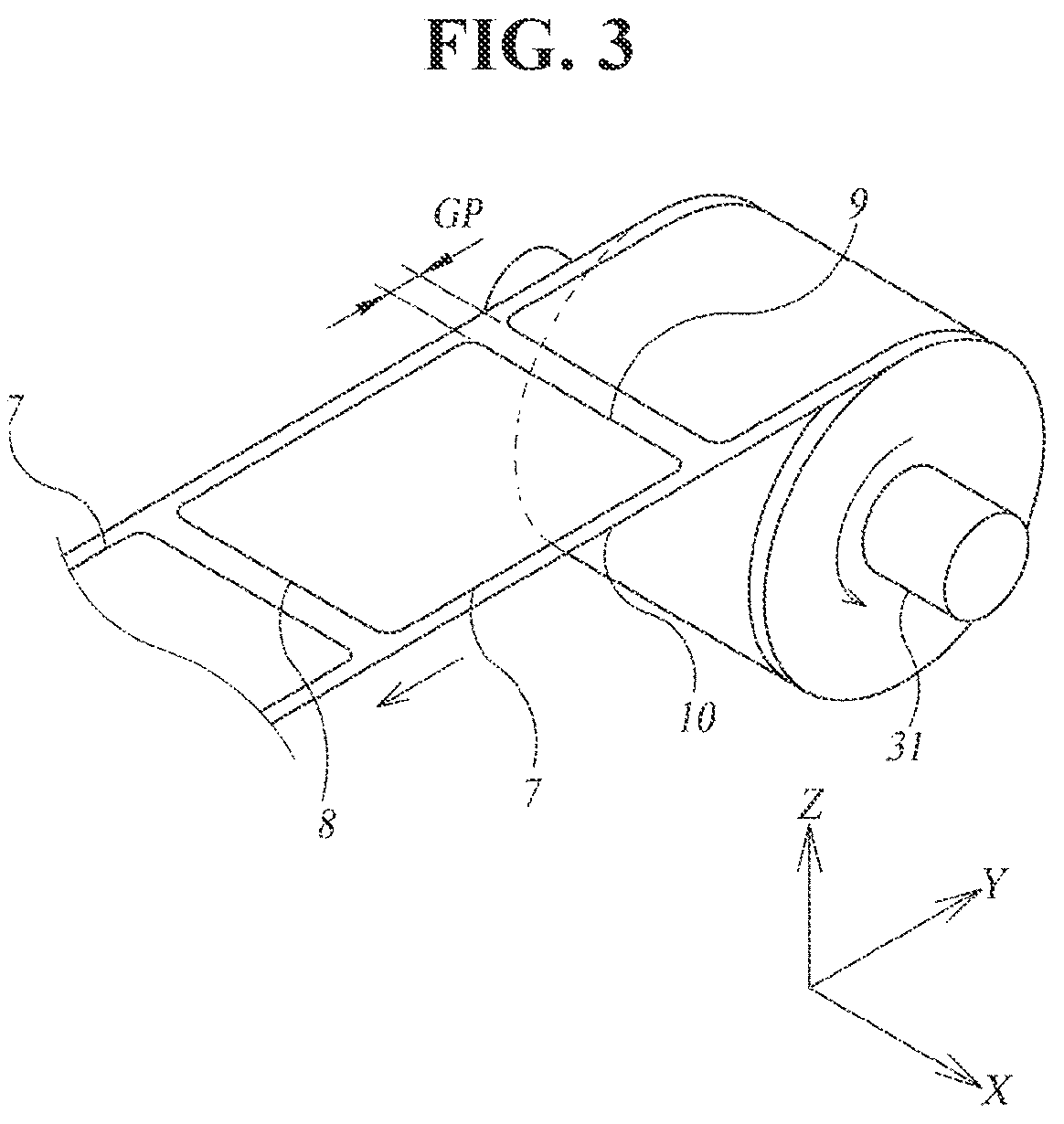 Patent US12325544 Figure 3 – Cover attachment unit for blister pack and blister packing apparatus for drugs, comprising same