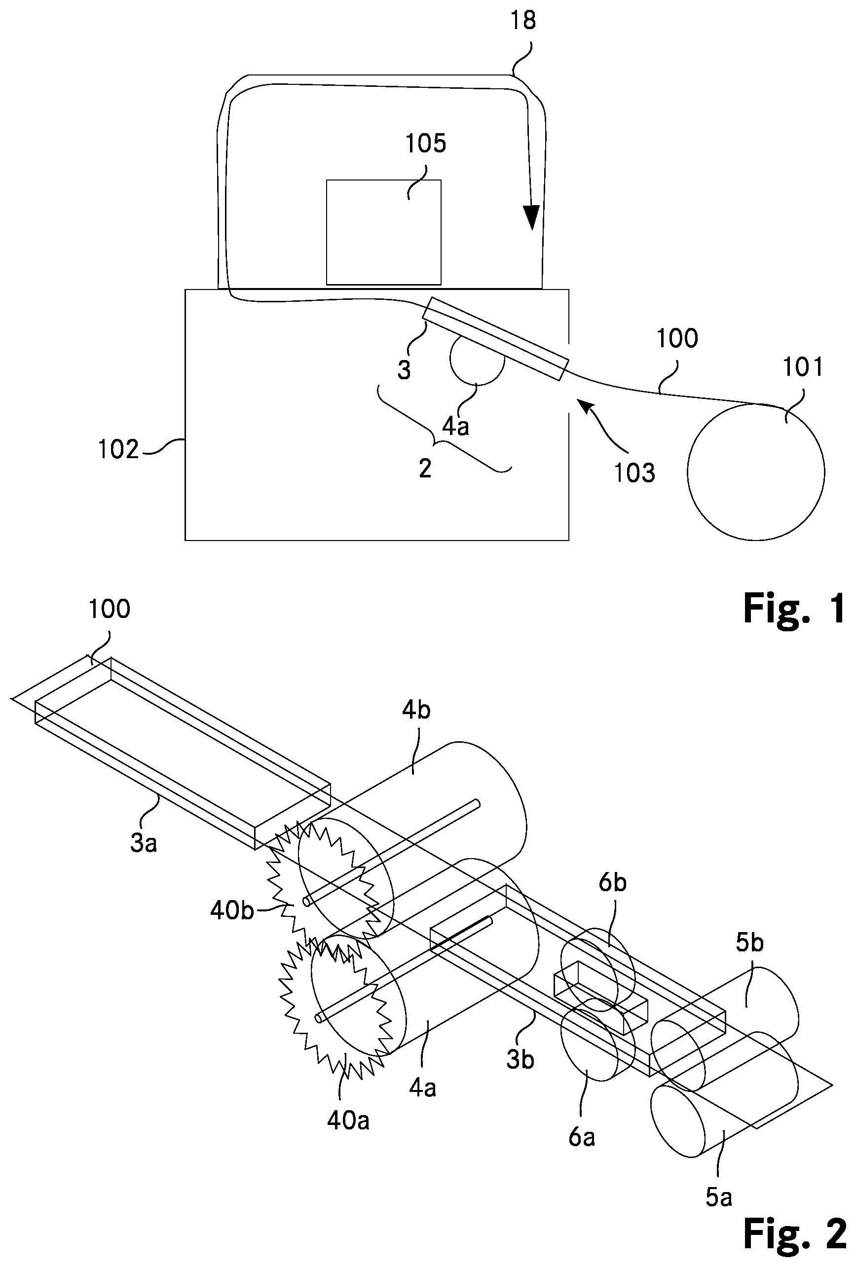 Patent US12325545 — Band-width-adjustable banderoling machine — Figure 1