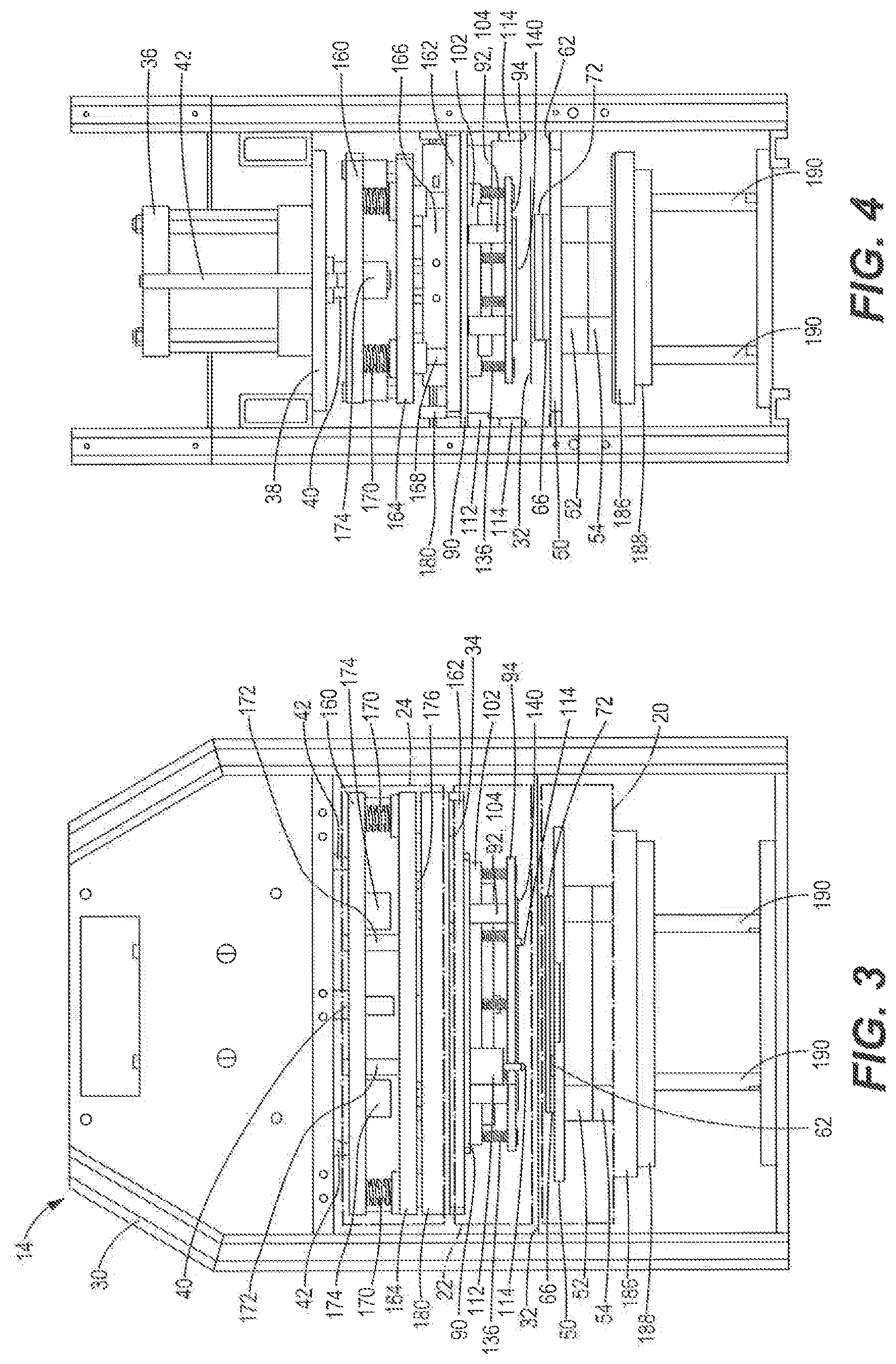 Patent US12325547 Figure 2 – Seal and cut assembly for heat sealing machine