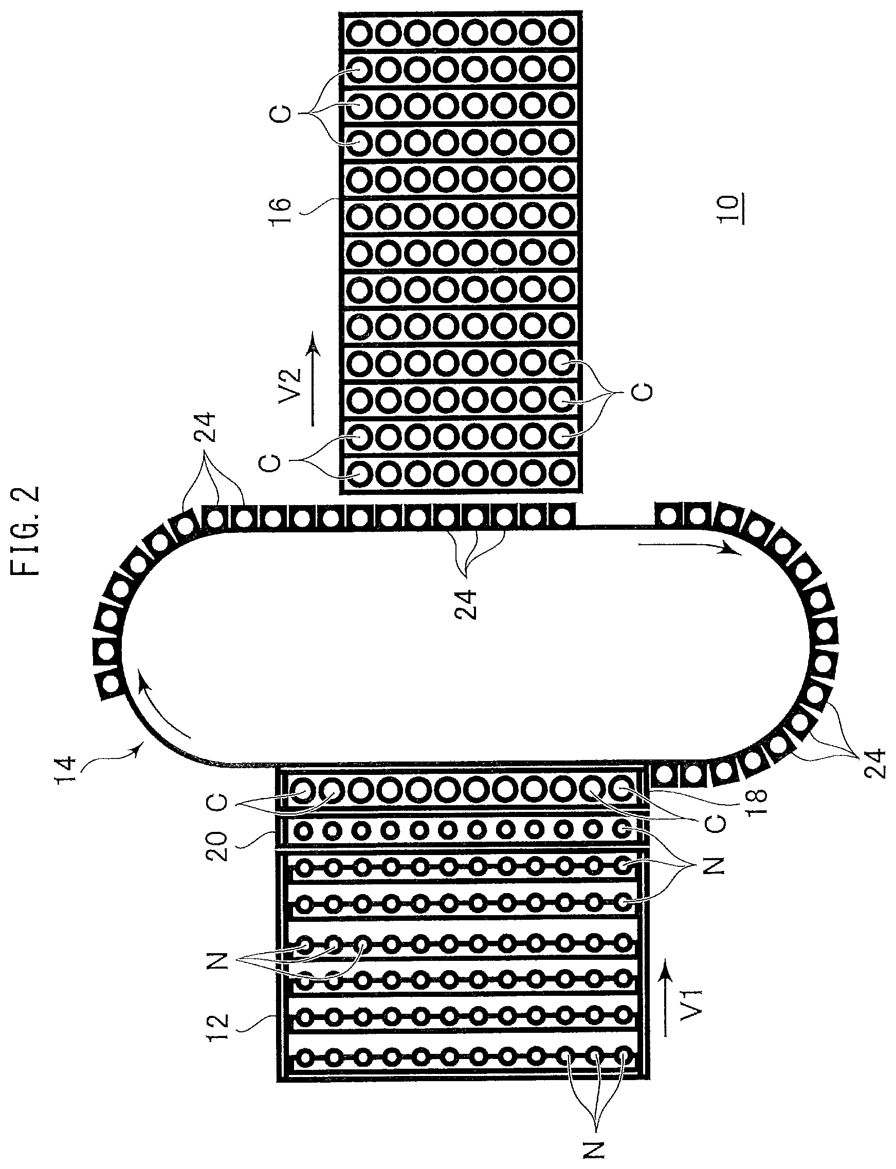 Patent US12325548 Figure 2 – Container filling and sealing apparatus