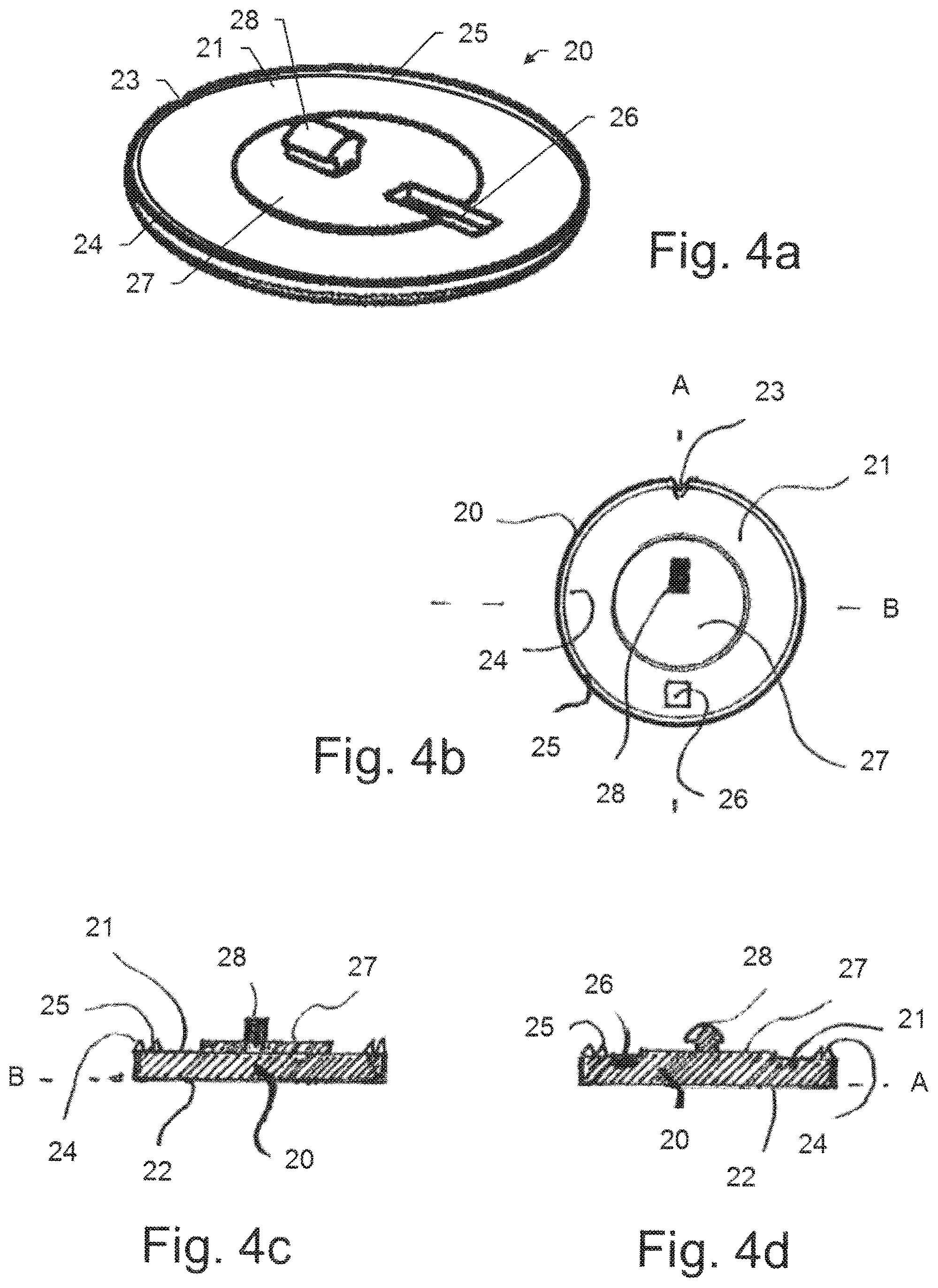 Patent US12325550 Figure 3 – Closure system for containers