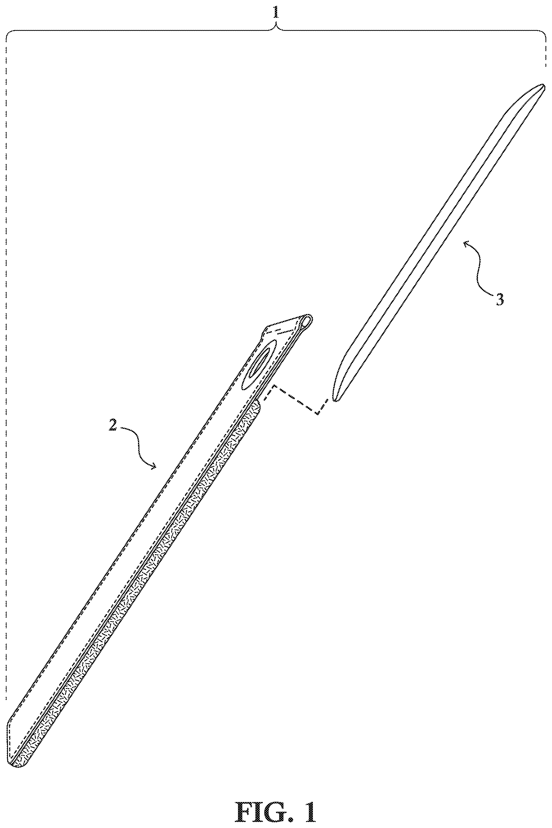 Patent US12325553 Figure 1 – Particularly practical drip catcher