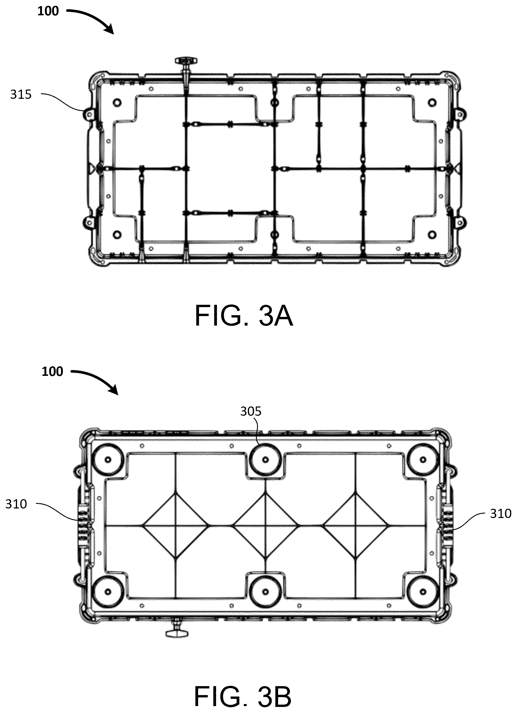 Patent US12325556 Figure 3 – Repositionable divider and container reinforcing coupler