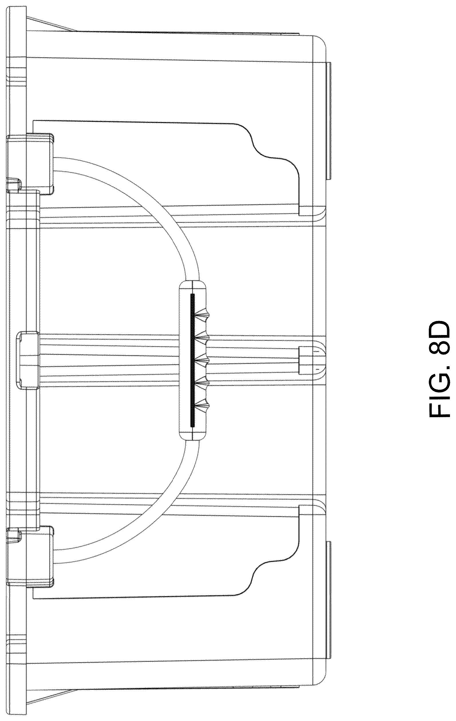 Patent US12325556 Figure 11 – Repositionable divider and container reinforcing coupler