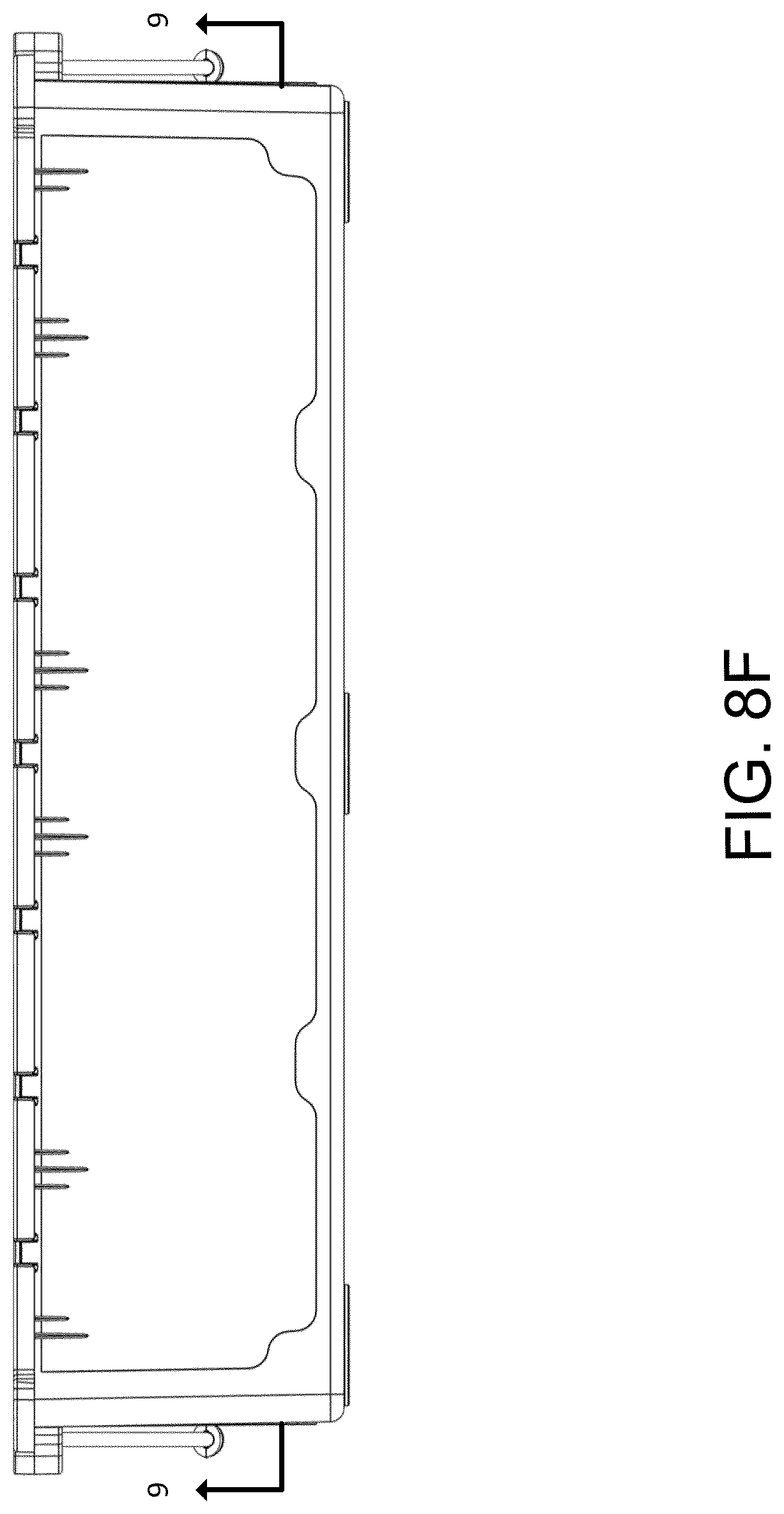 Patent US12325556 Figure 13 – Repositionable divider and container reinforcing coupler