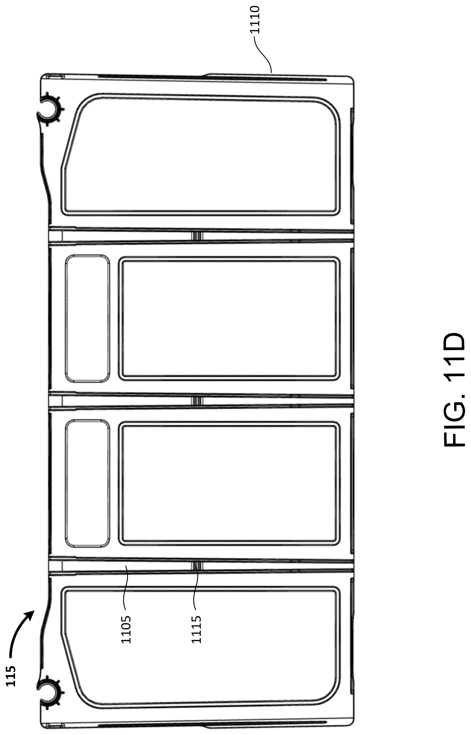 Patent US12325556 Figure 20 – Repositionable divider and container reinforcing coupler