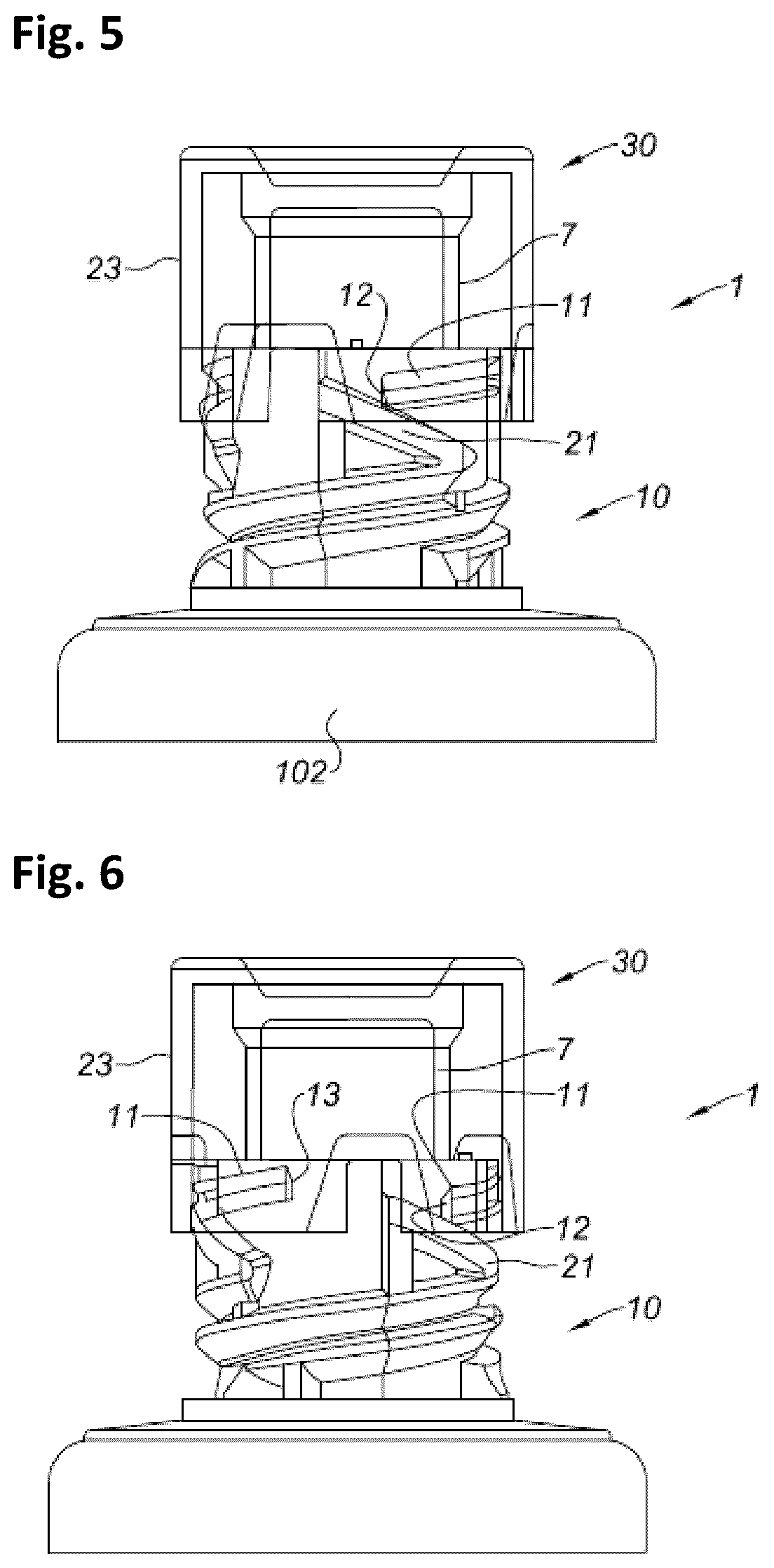 Patent US12325557 Figure 3 – Assembly for closing a tube and tube comprising this assembly