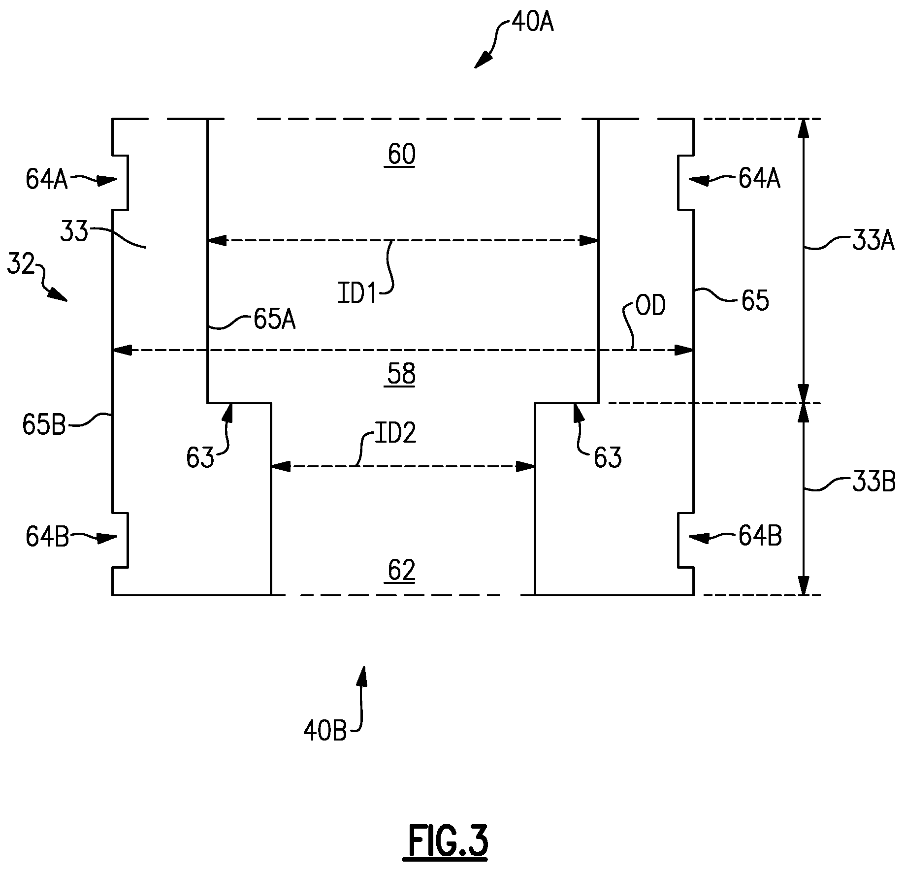 Patent US12325558 Figure 3 – Fuel cap assembly with cylindrical coupler