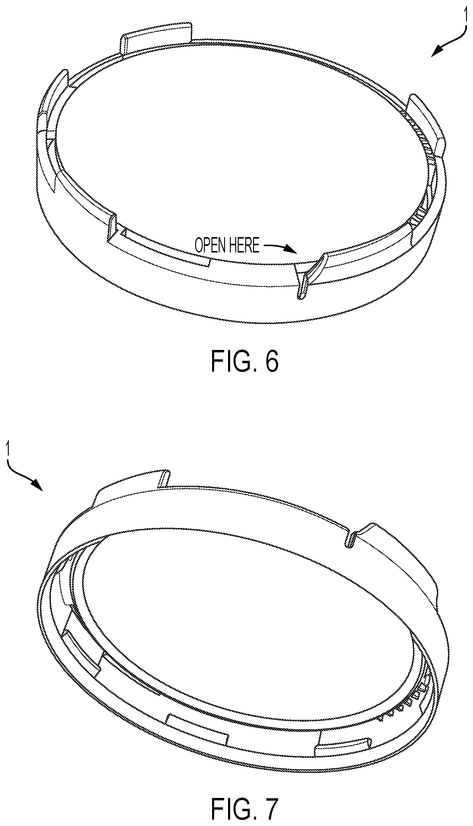 Patent US12325565 — Child-resistant container cover — Figure 1