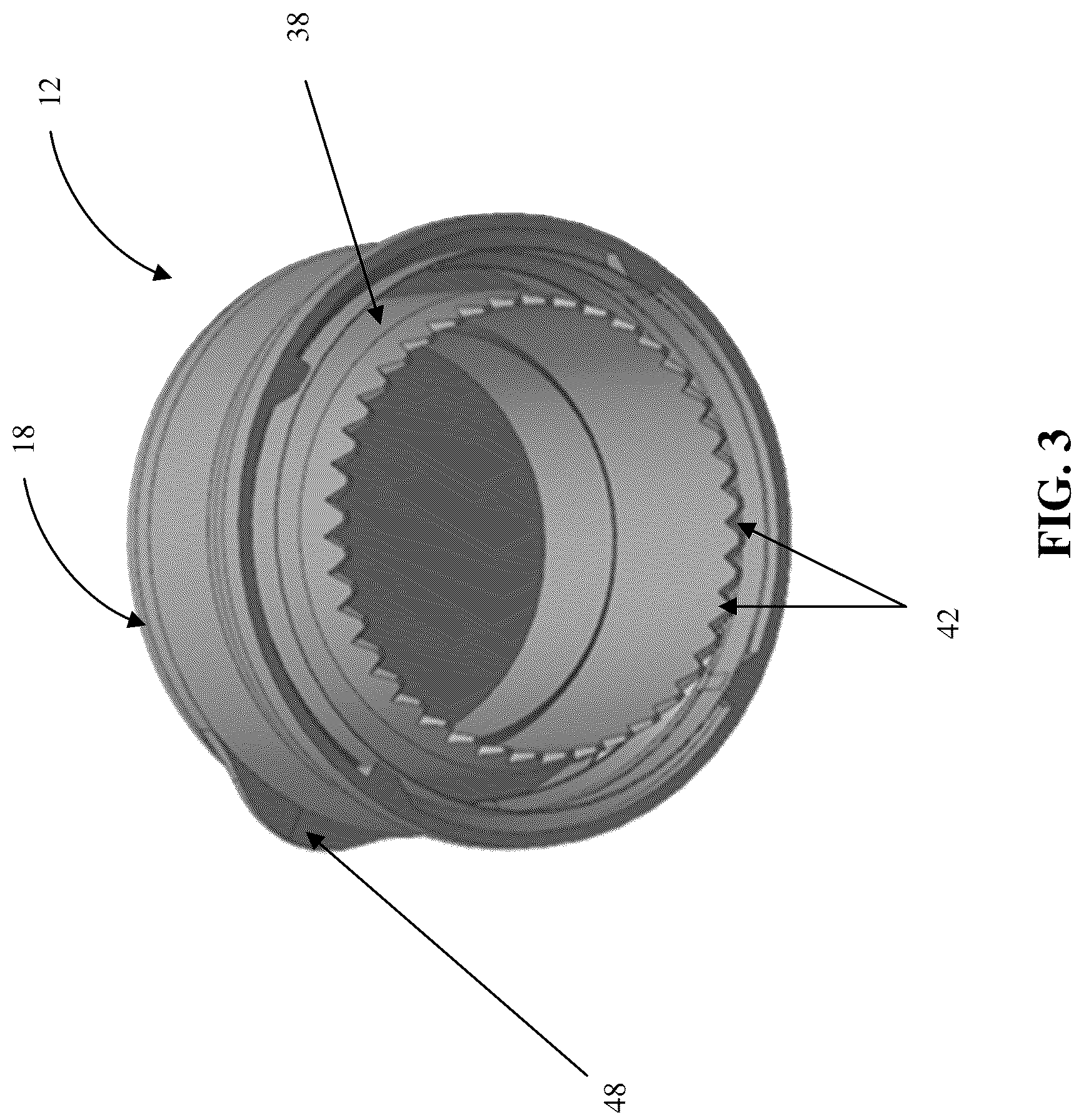 Patent US12325568 Figure 3 – Tethered closure device