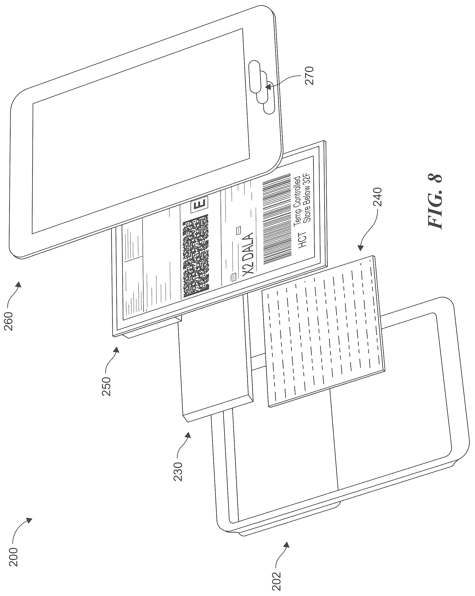 Patent US12325572 Figure 12 – Reusable portable shipping container